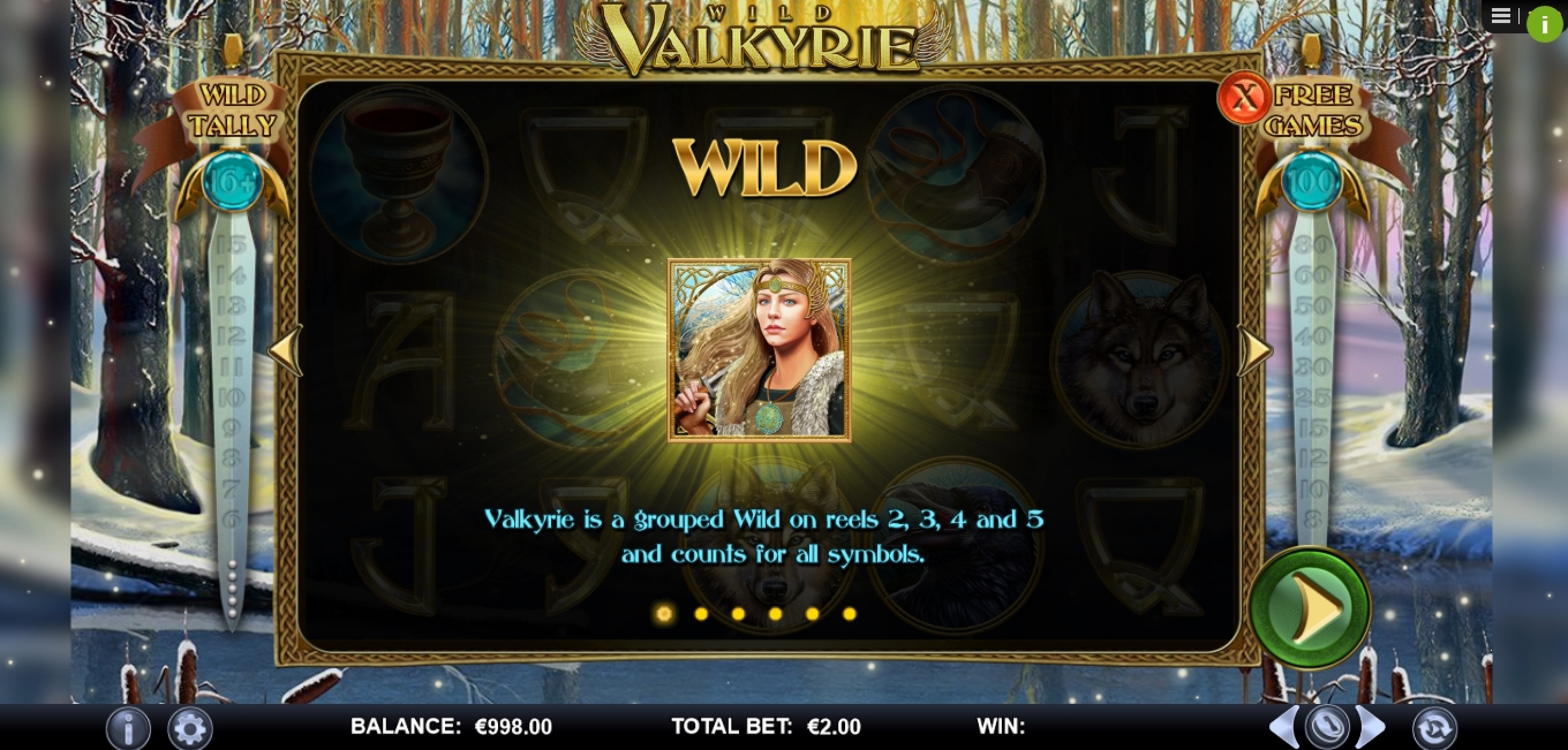 Info of Wild Valkyrie Slot Game by Games Lab
