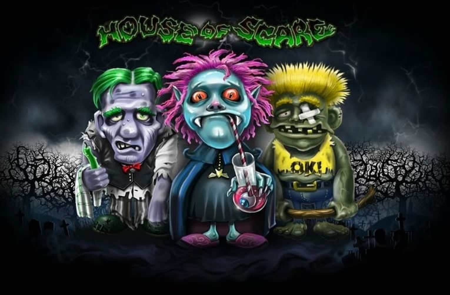 The House of Scare Online Slot Demo Game by GamesOS