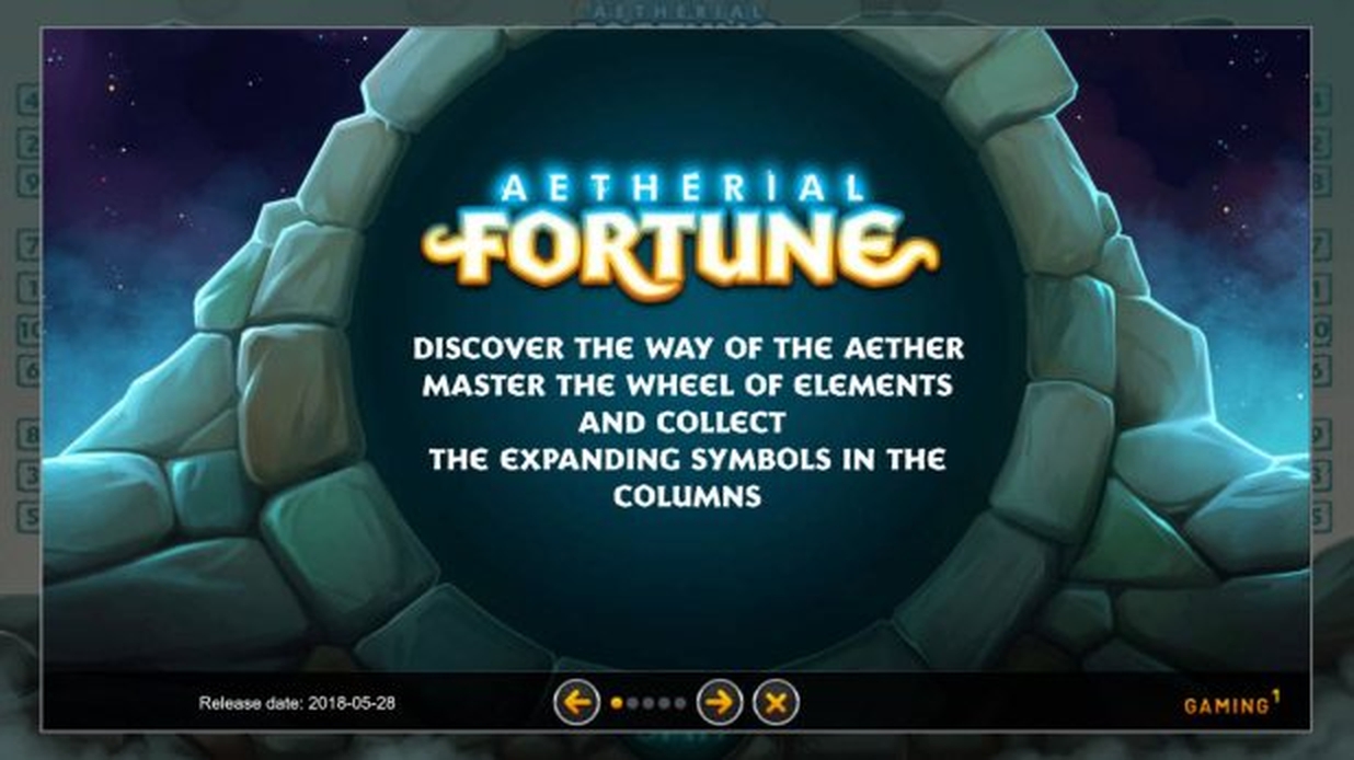 The Aetherial Fortune Online Slot Demo Game by GAMING1