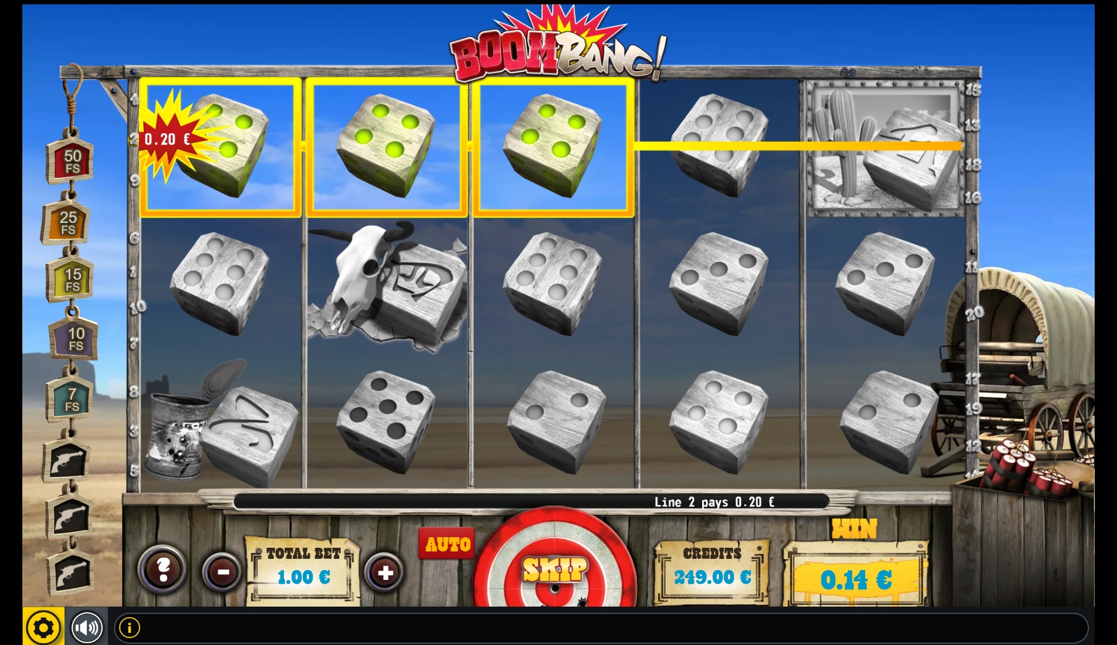 Win Money in Boom Bang Free Slot Game by GAMING1
