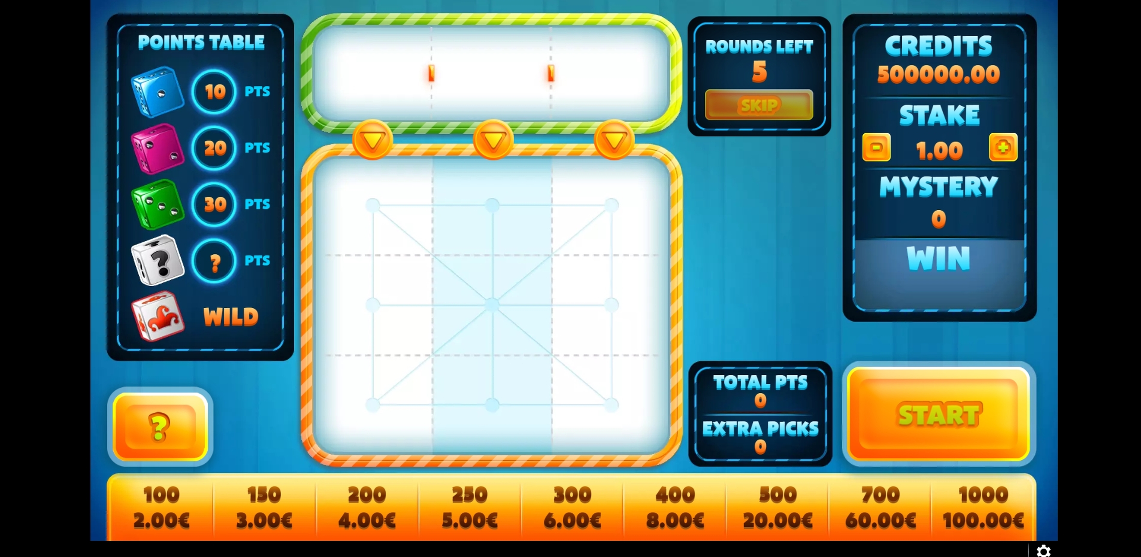 Reels in Dice 9 Slot Game by GAMING1
