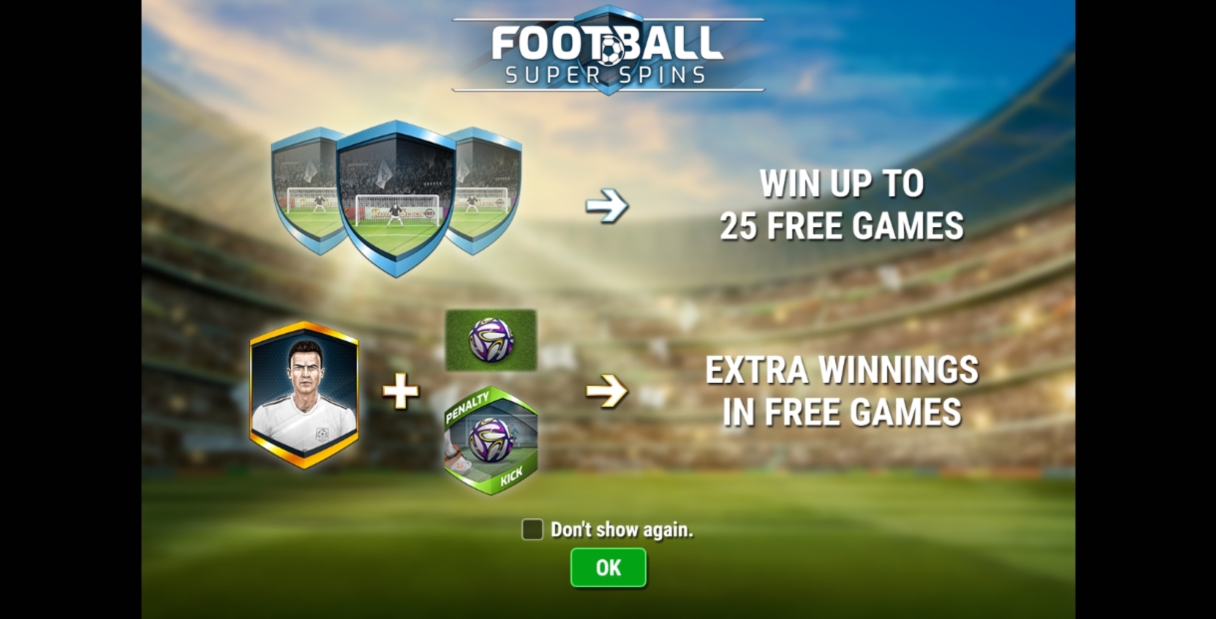 Play Football Super Spins Free Casino Slot Game by Gamomat