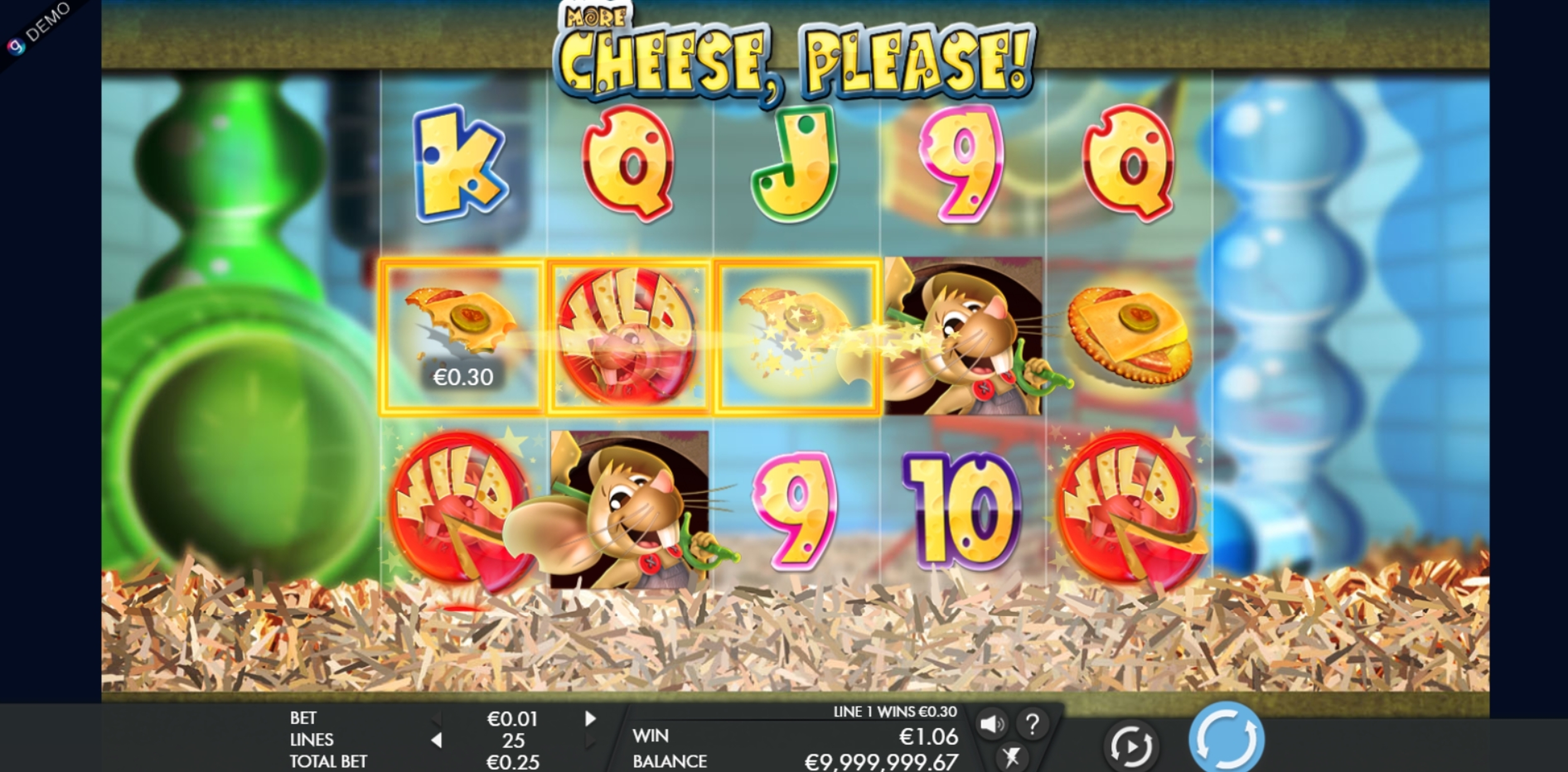 Win Money in More Cheese Please Free Slot Game by Genesis Gaming