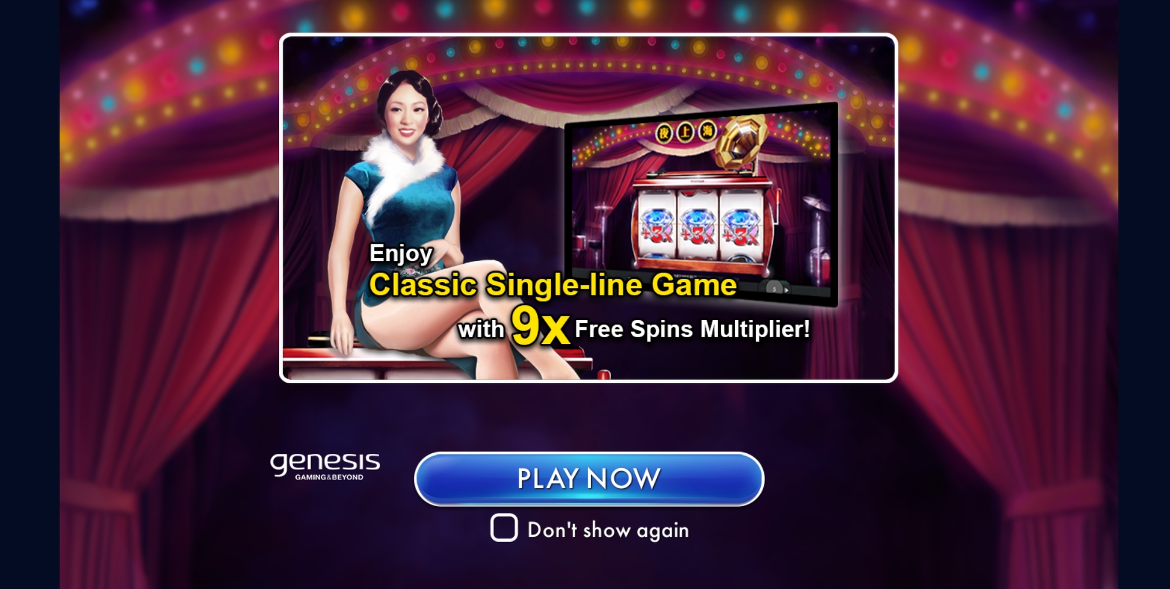 Play Shanghai Night Free Casino Slot Game by Genesis Gaming