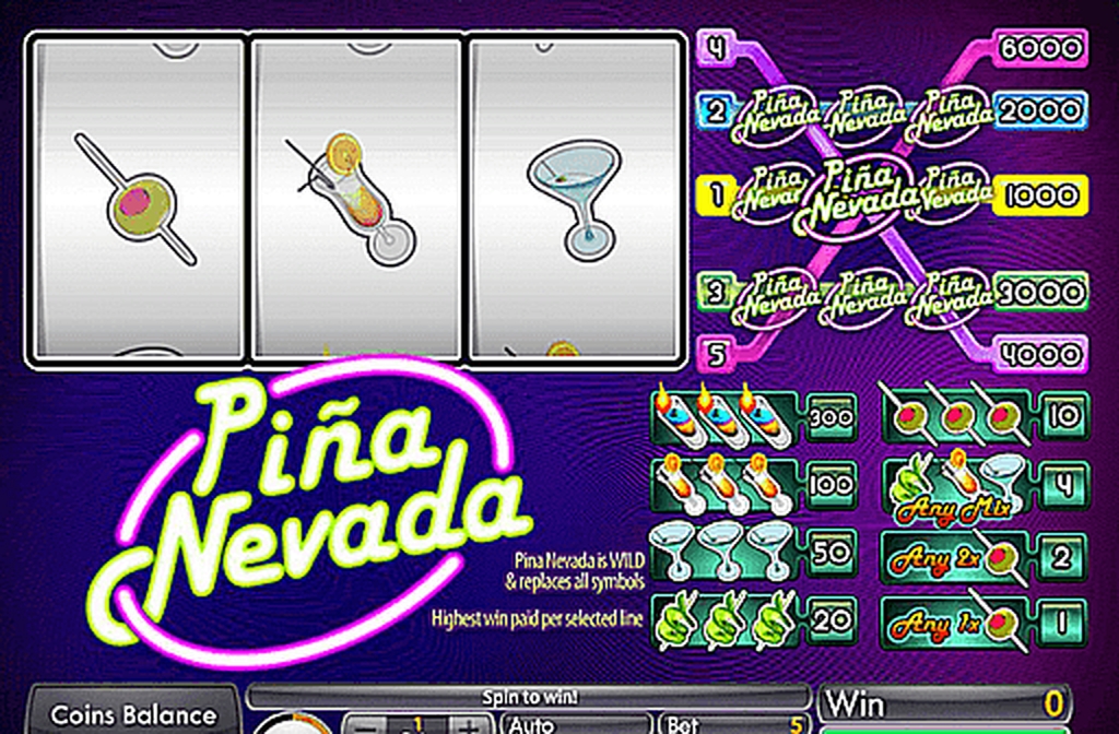 The Pina Nevada Online Slot Demo Game by Genii