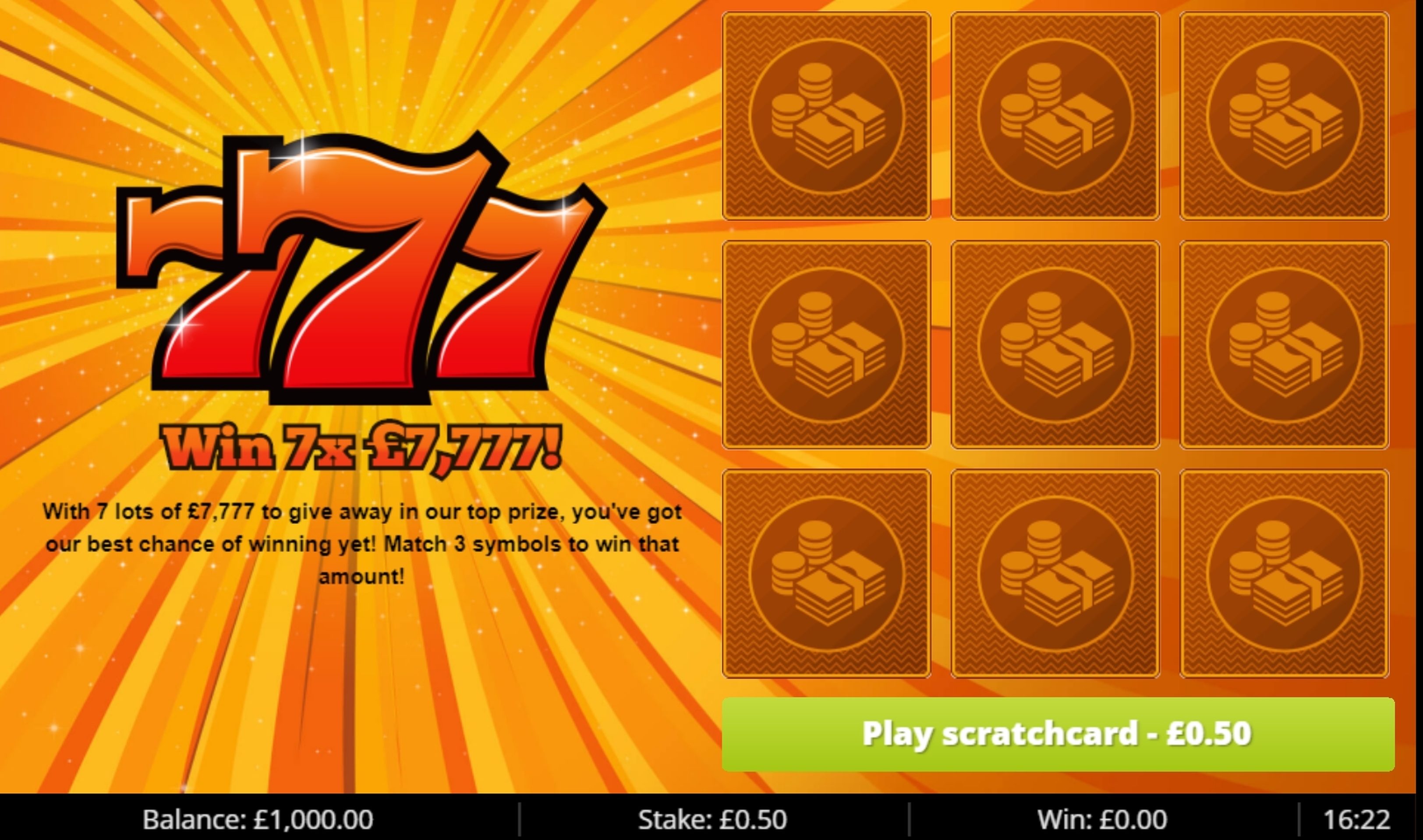 777 (Gluck Games) demo