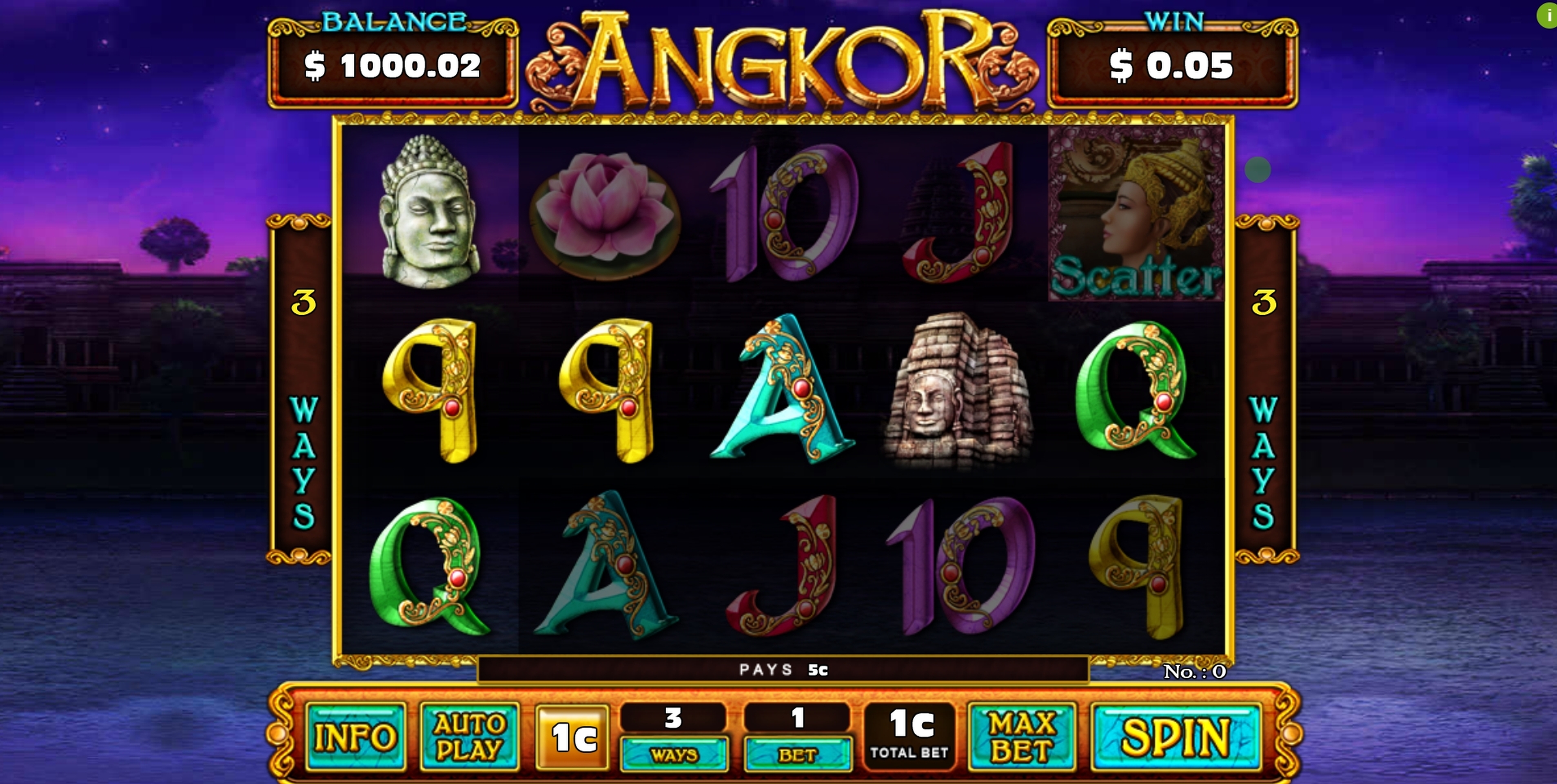 Win Money in Angkor Free Slot Game by GMW