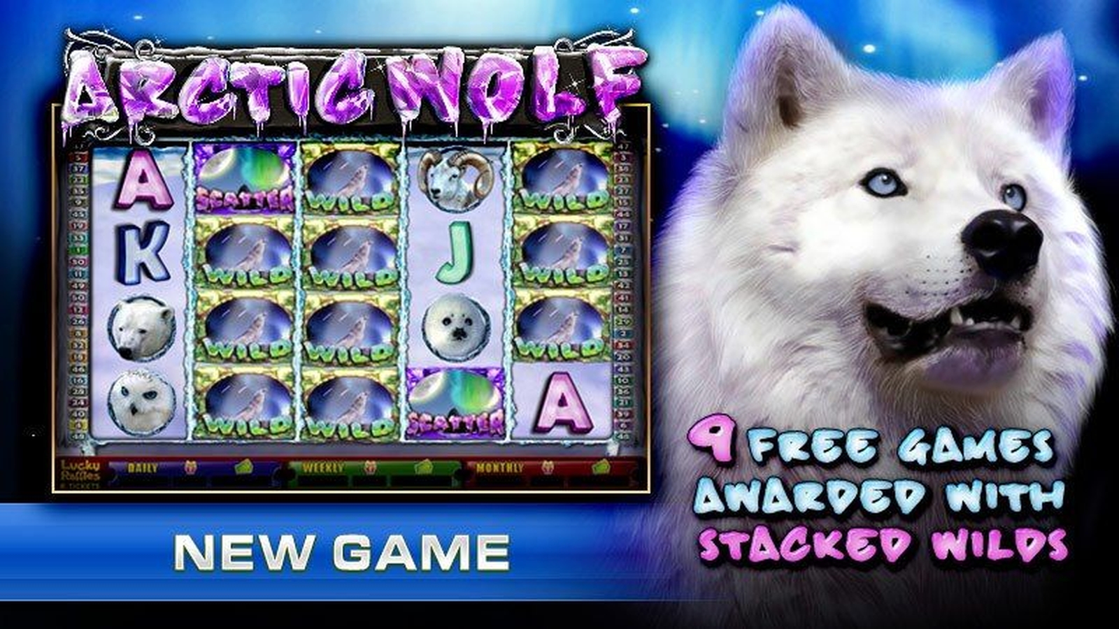 The Arctic Wolf Online Slot Demo Game by GMW
