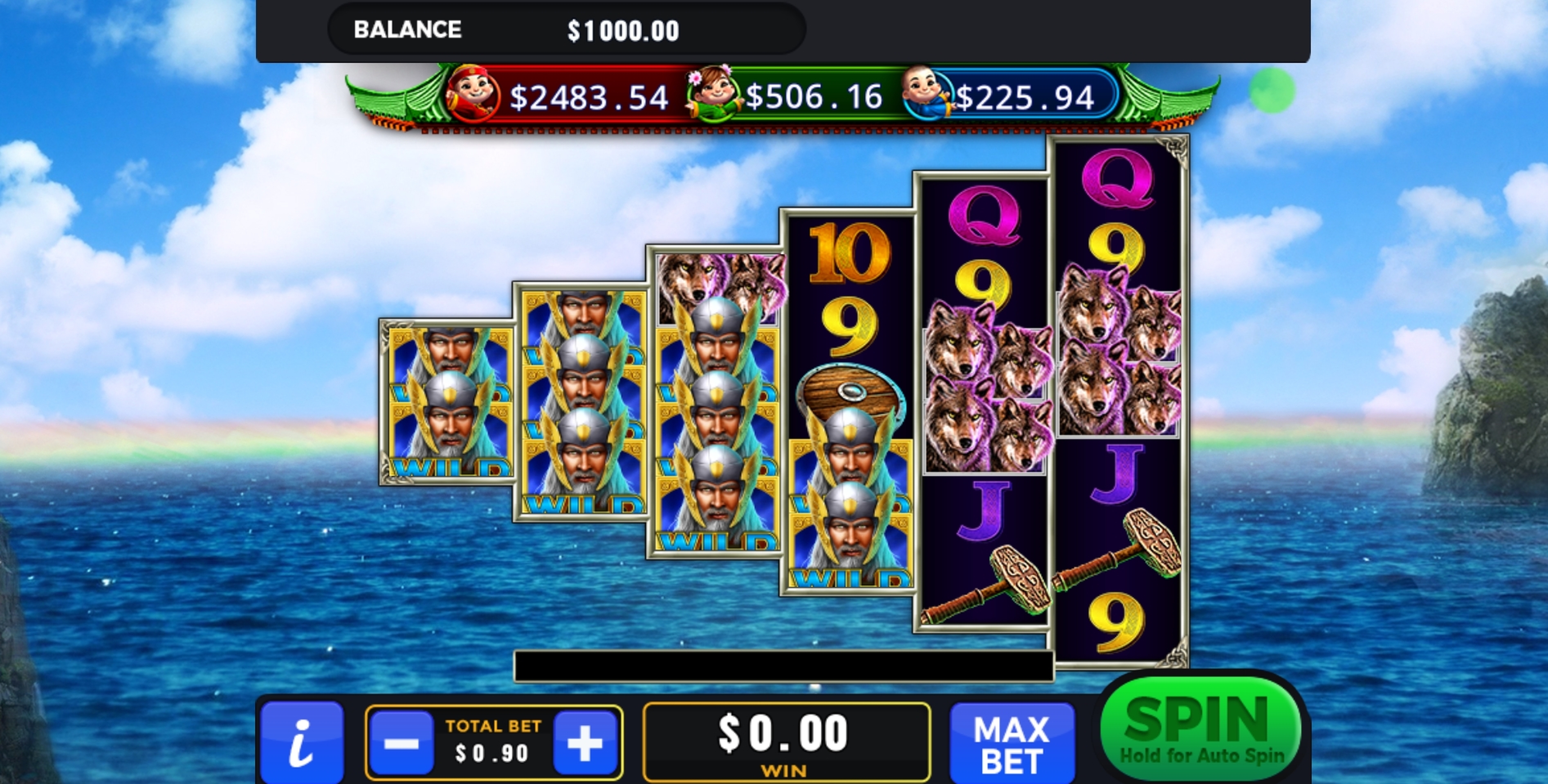 Reels in Asgard Slot Game by GMW