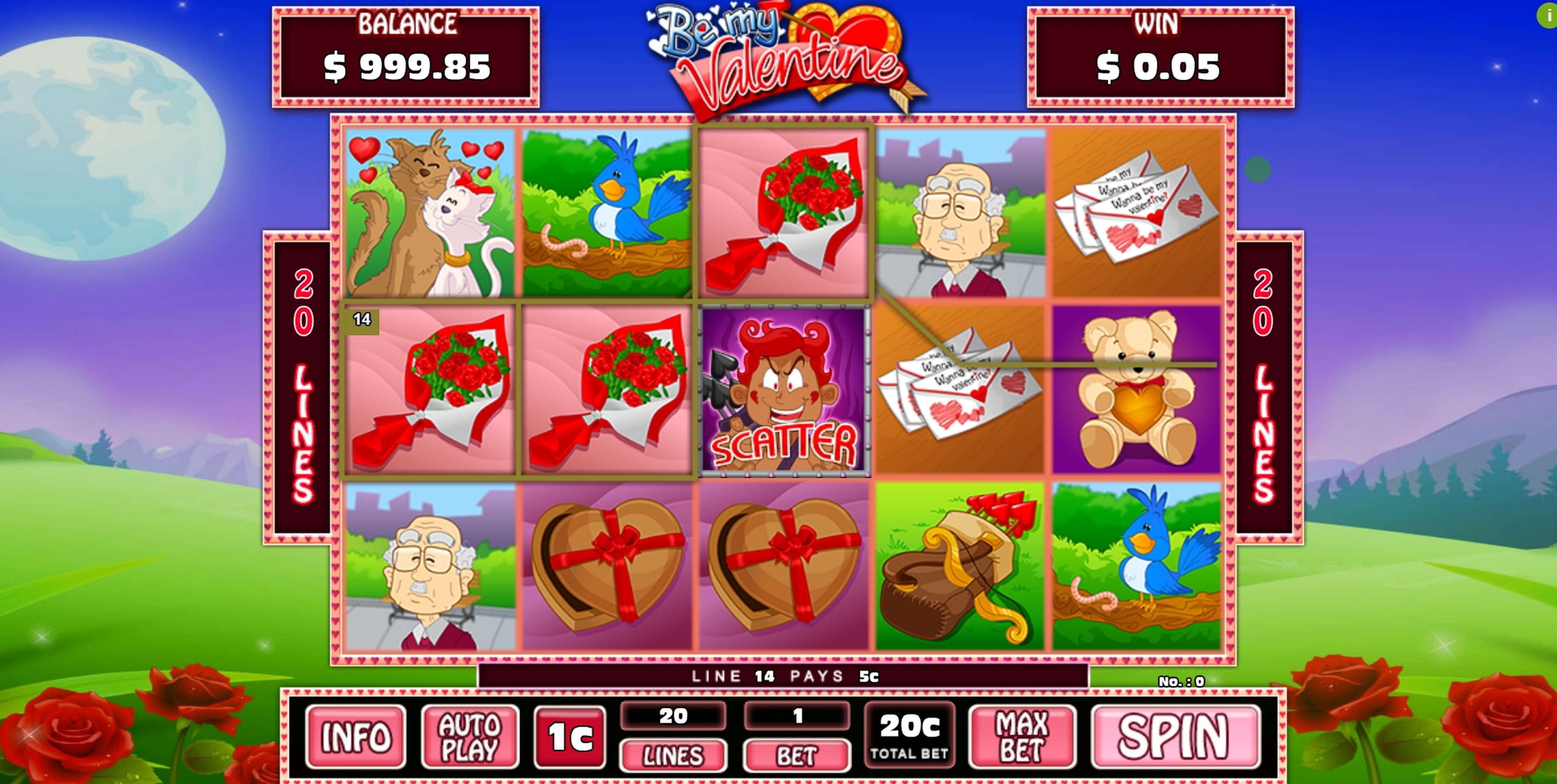 Win Money in Be My Valantine Free Slot Game by GMW