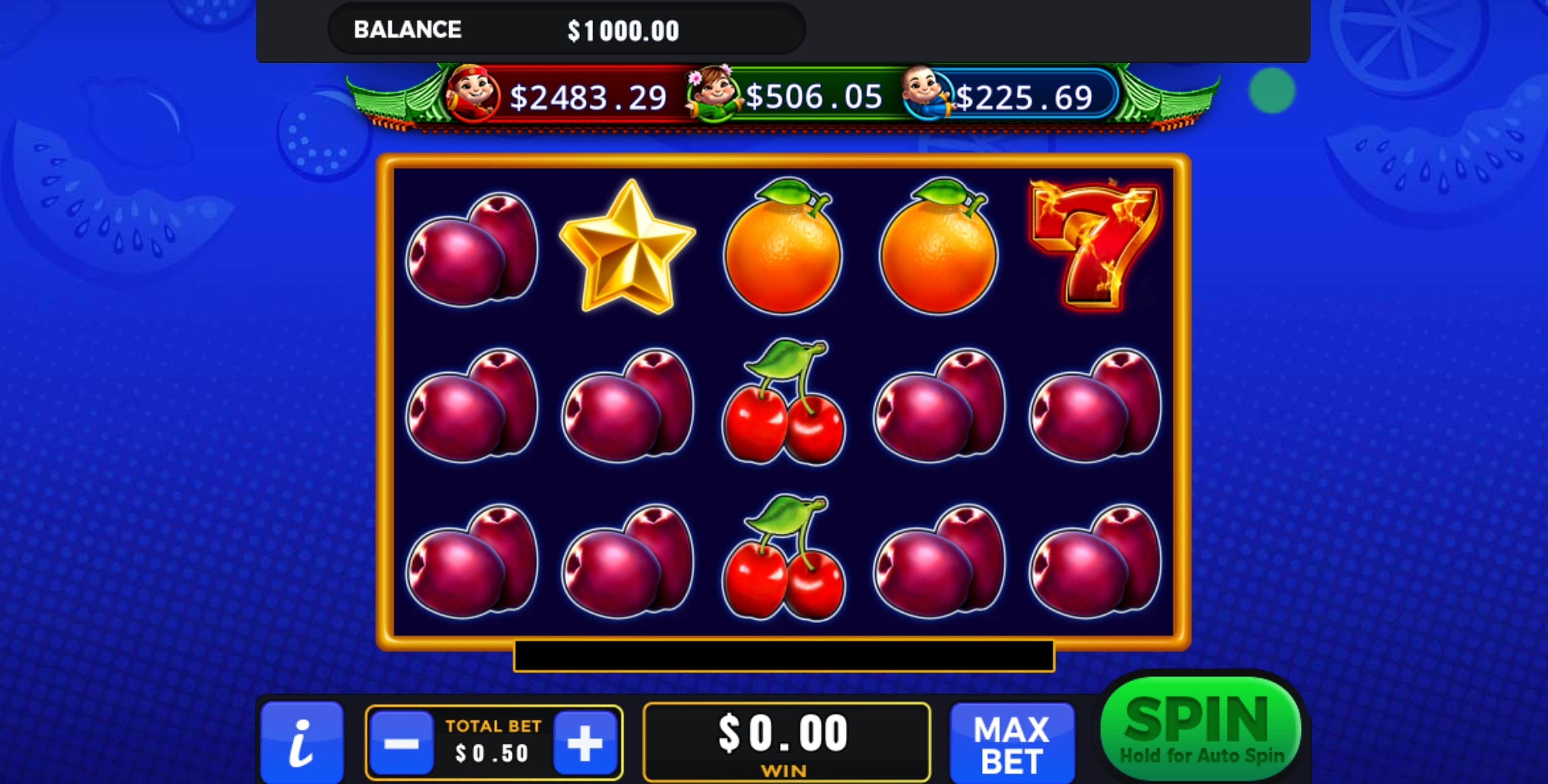 Reels in Ravin' Hot Slot Game by GMW