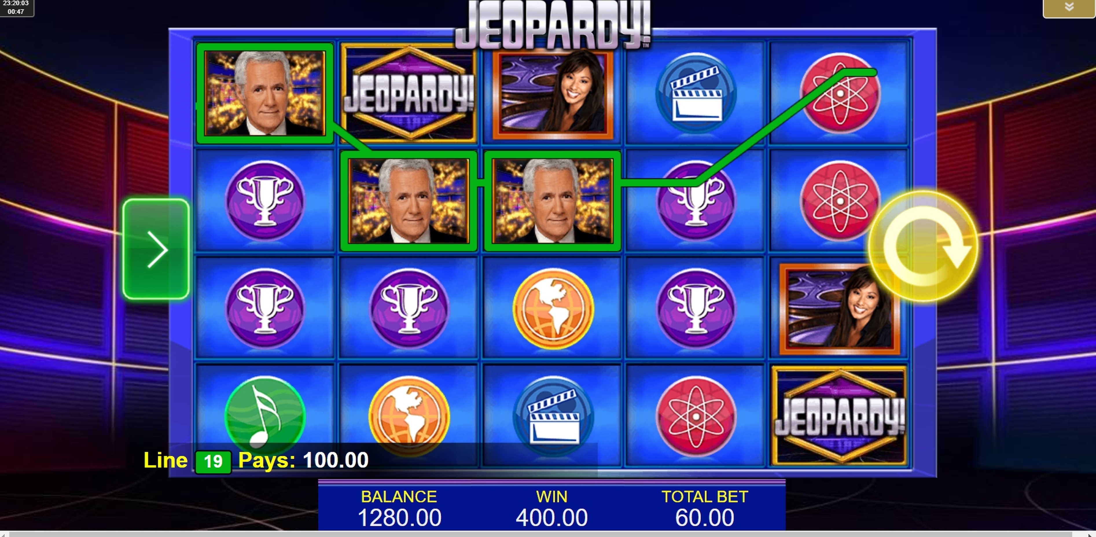 Win Money in Jeopardy! Free Slot Game by IGT