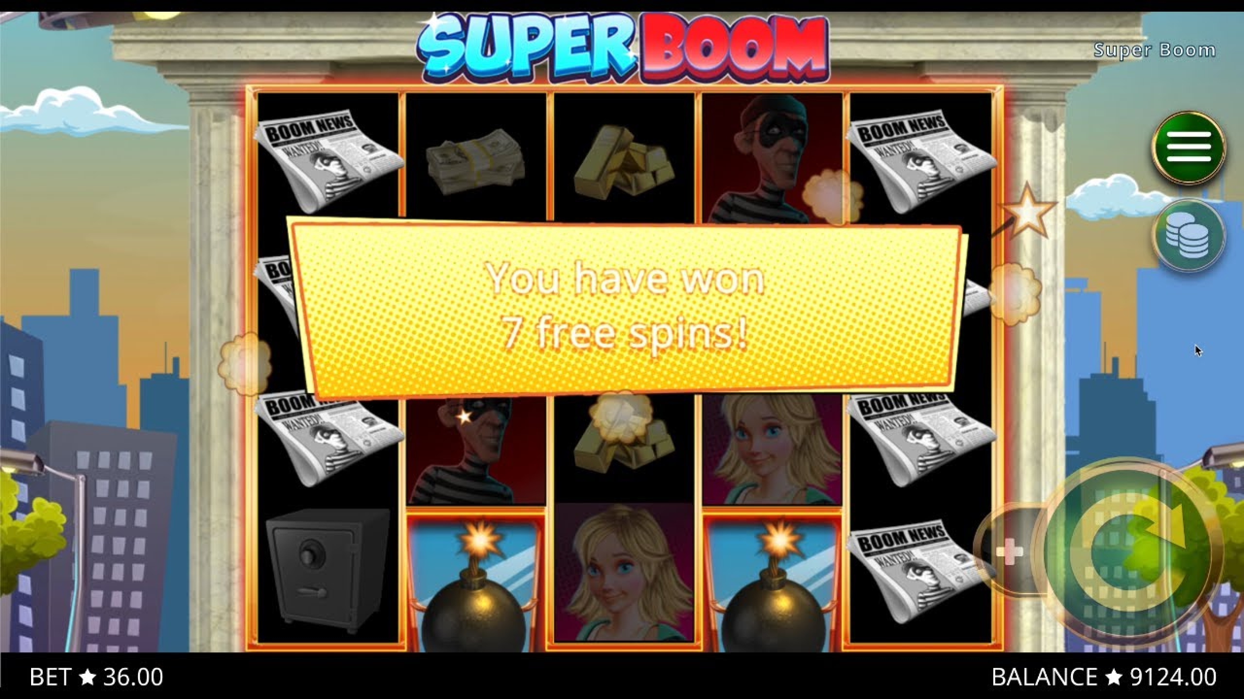The Super Boom (PlayStar) Online Slot Demo Game by PlayStar