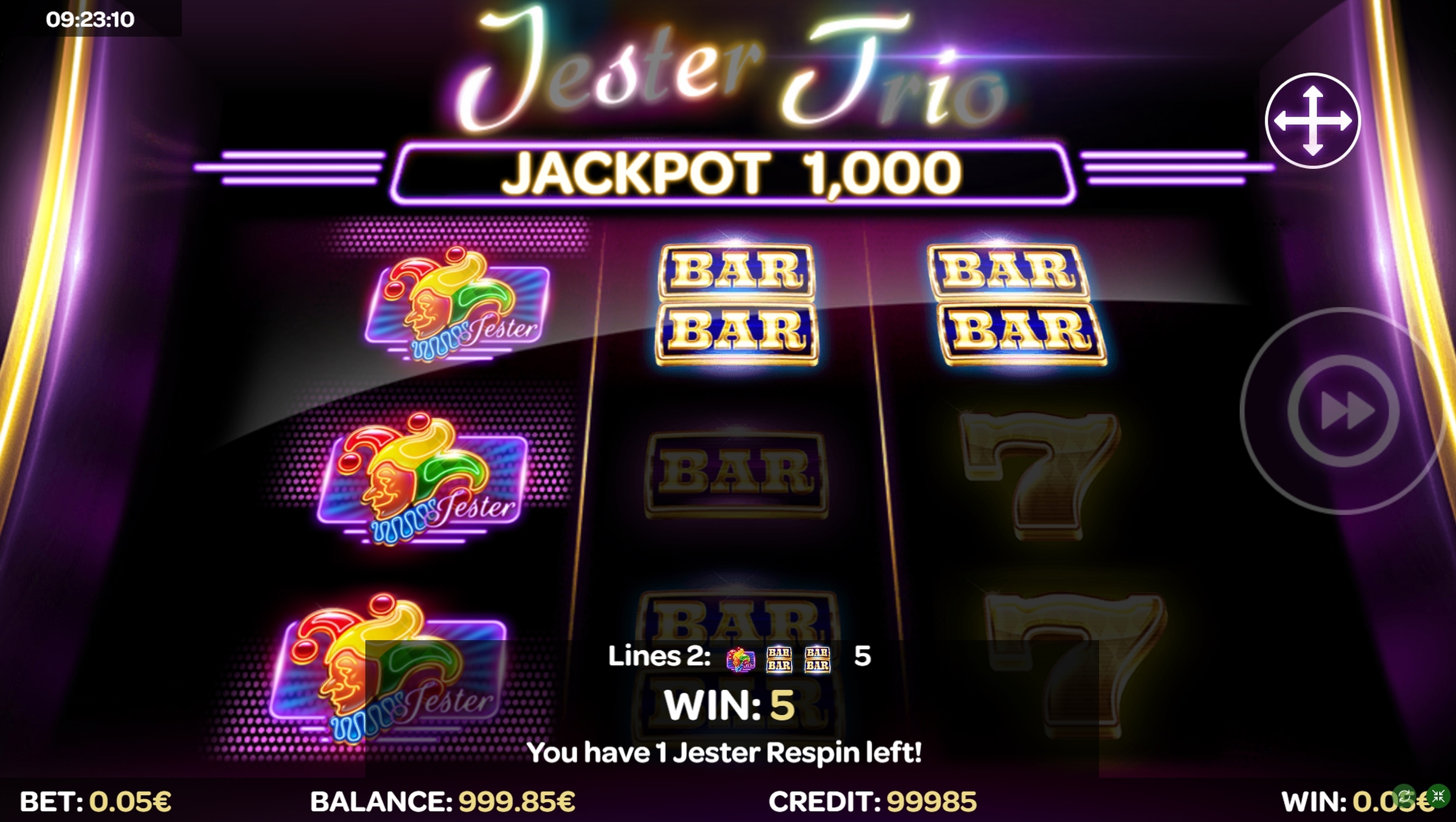 Win Money in Jester Trio Free Slot Game by iSoftBet