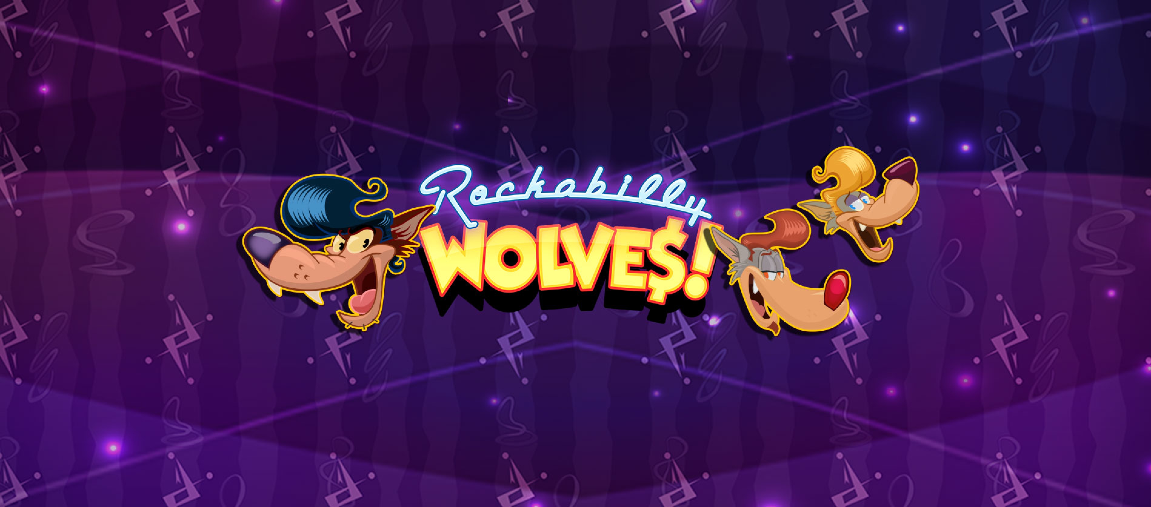 Win Money in Rockabilly Wolves Free Slot Game by Just For The Win