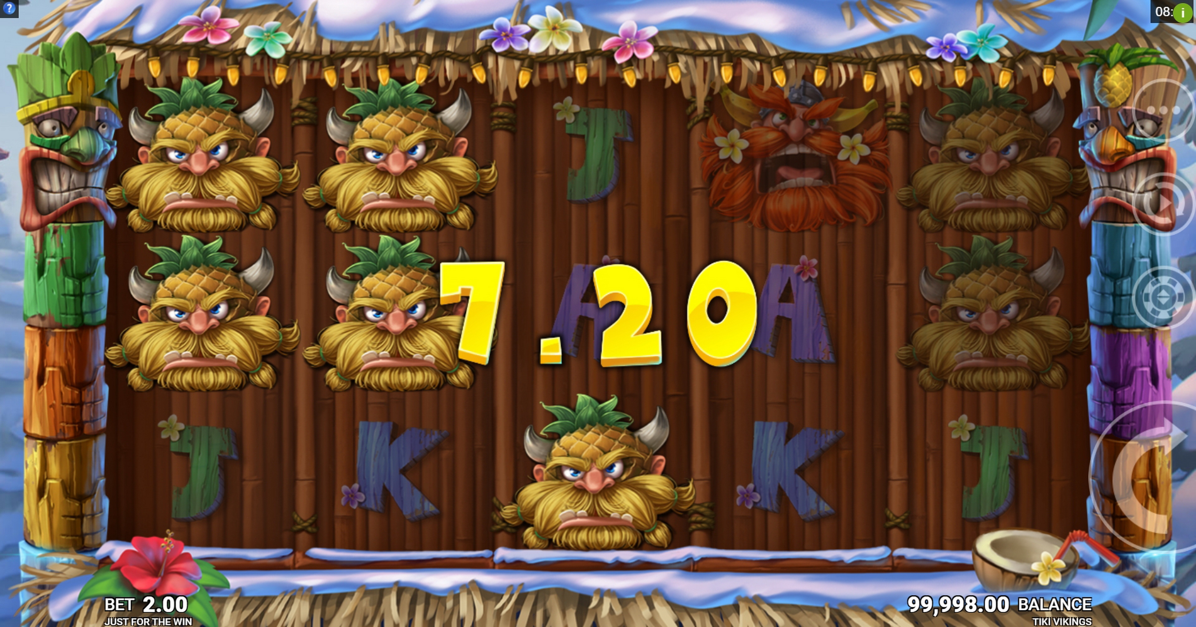 Win Money in Tiki Vikings Free Slot Game by Just For The Win