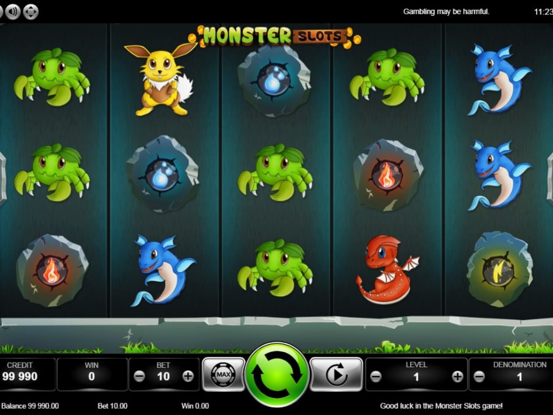 The Monster Slot Online Slot Demo Game by Kajot