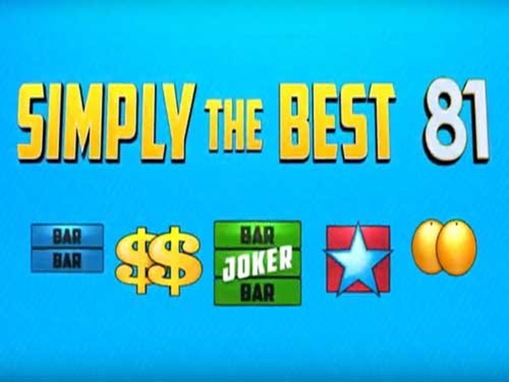 The Simply the Best 81 (Kajot Games) Online Slot Demo Game by Kajot