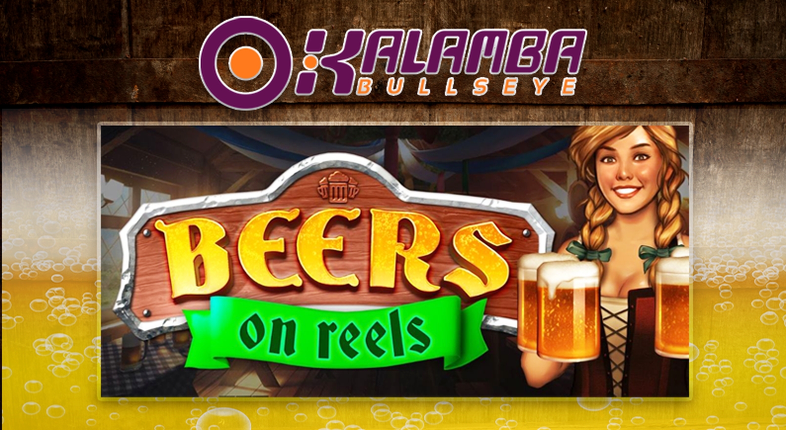 Reels in Beers on Reels Slot Game by Kalamba Games