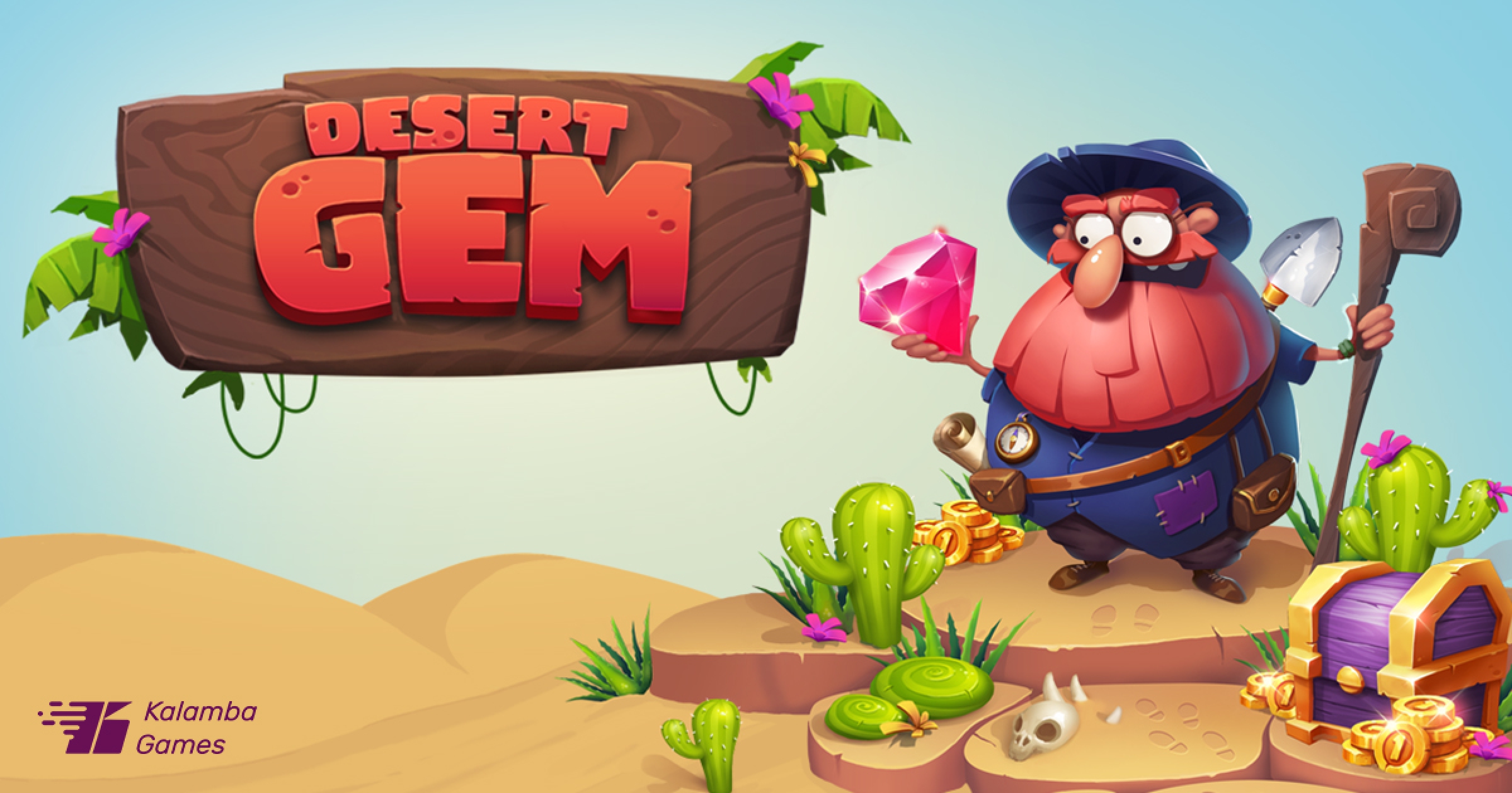 The Desert Gem Online Slot Demo Game by Kalamba Games