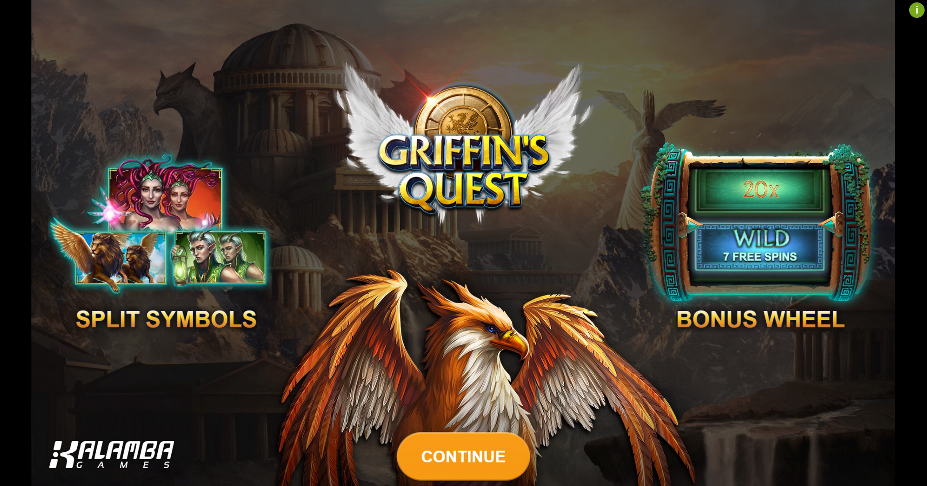 Play Griffins Quest Free Casino Slot Game by Kalamba Games