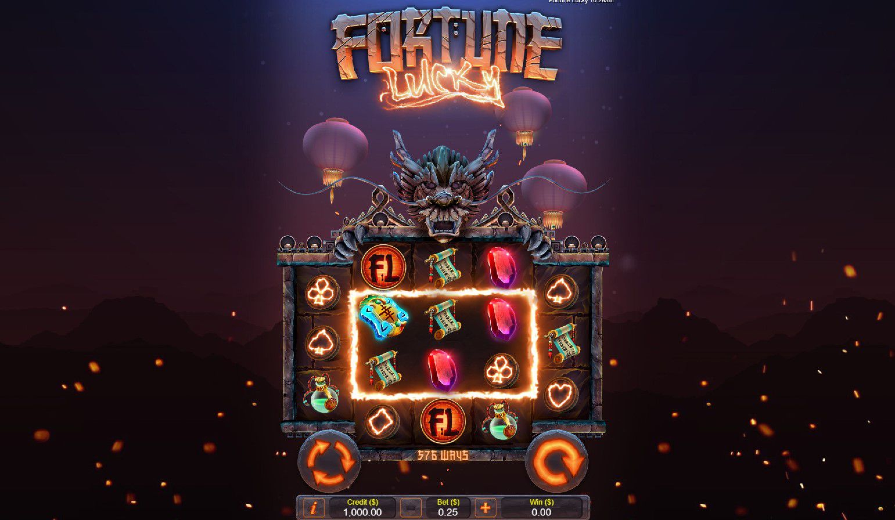 The Fortune Lucky Online Slot Demo Game by Live 5 Gaming
