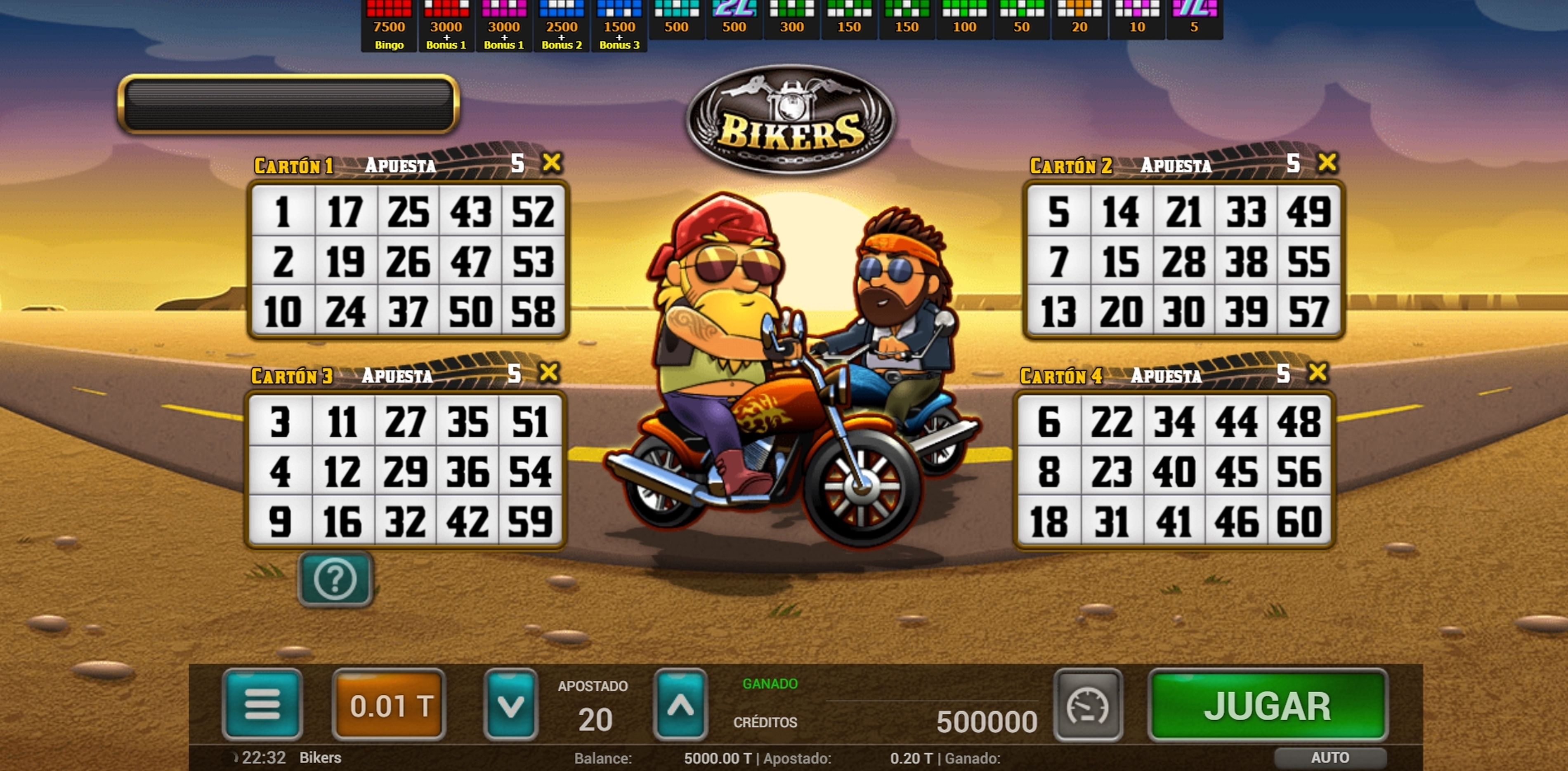Reels in Bikers Bingo Slot Game by MGA