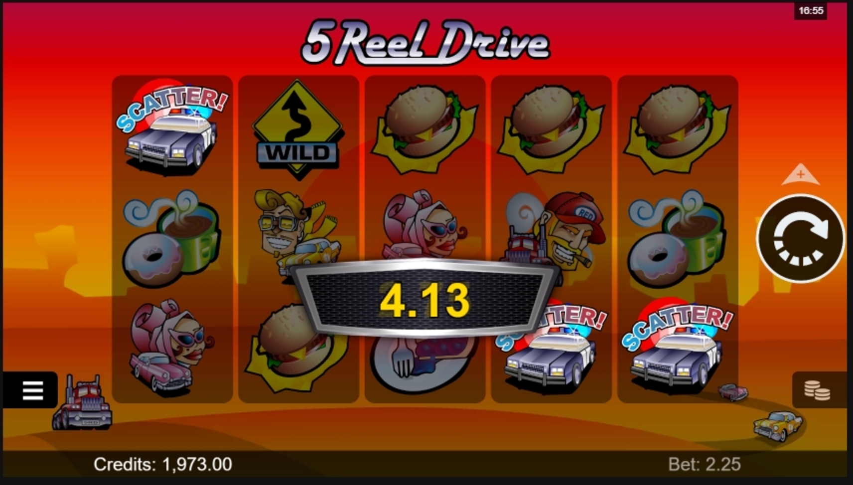 Win Money in 5 Reel Drive Free Slot Game by Microgaming