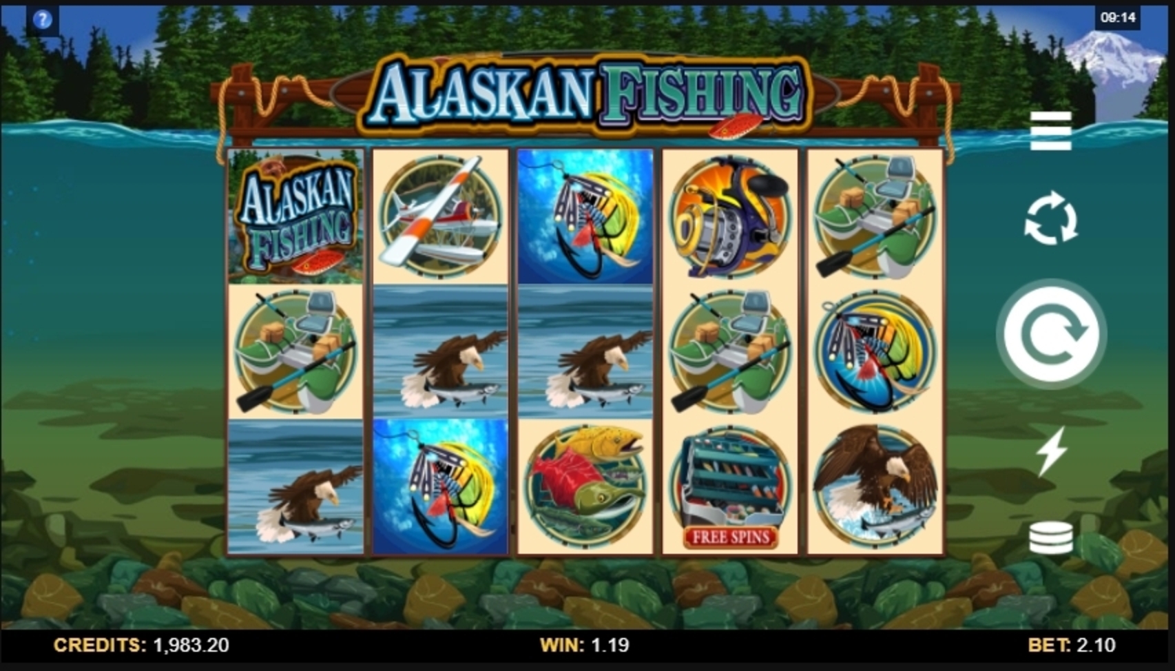 Win Money in Alaskan Fishing Free Slot Game by Microgaming