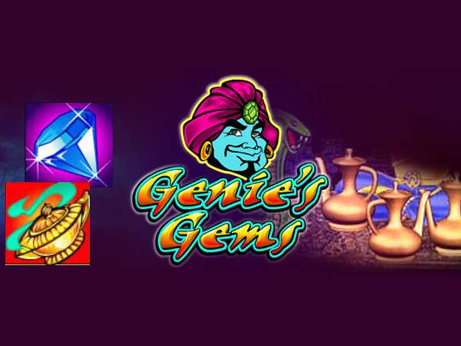 The Genie's Gems Online Slot Demo Game by Microgaming