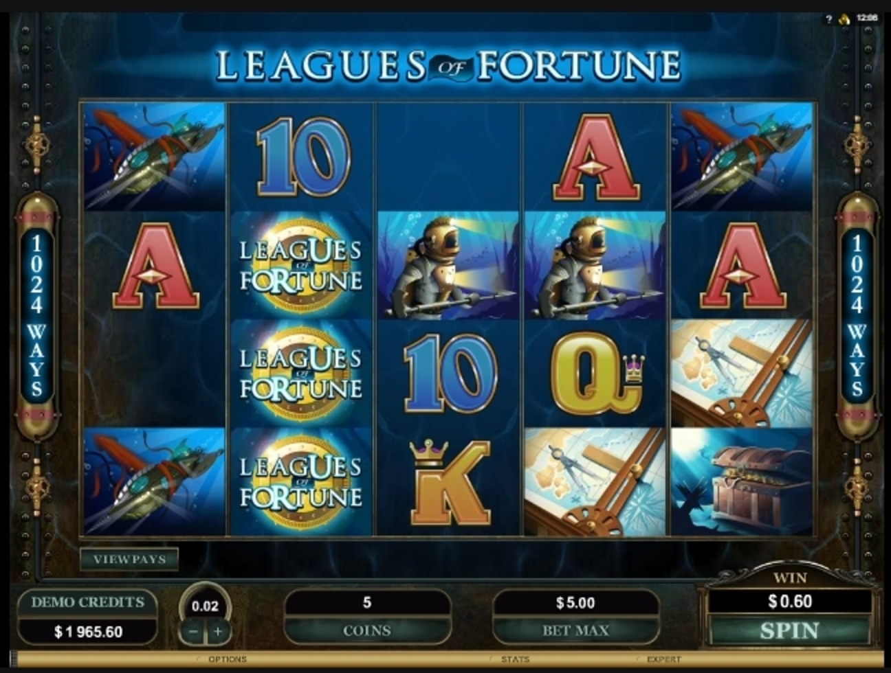 Win Money in Leagues of Fortune Free Slot Game by Microgaming