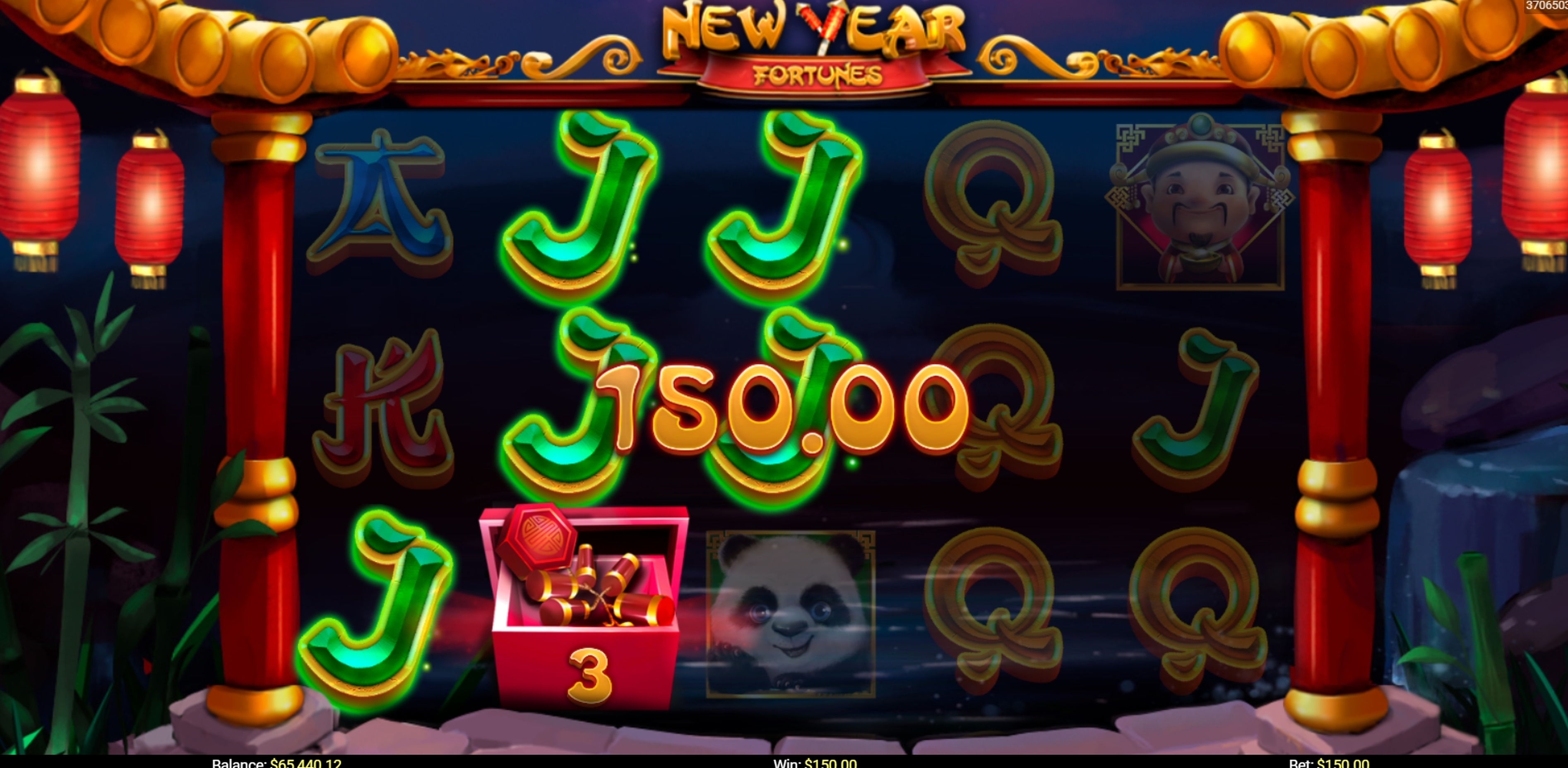 Win Money in New Year Fortunes Free Slot Game by Mobilots