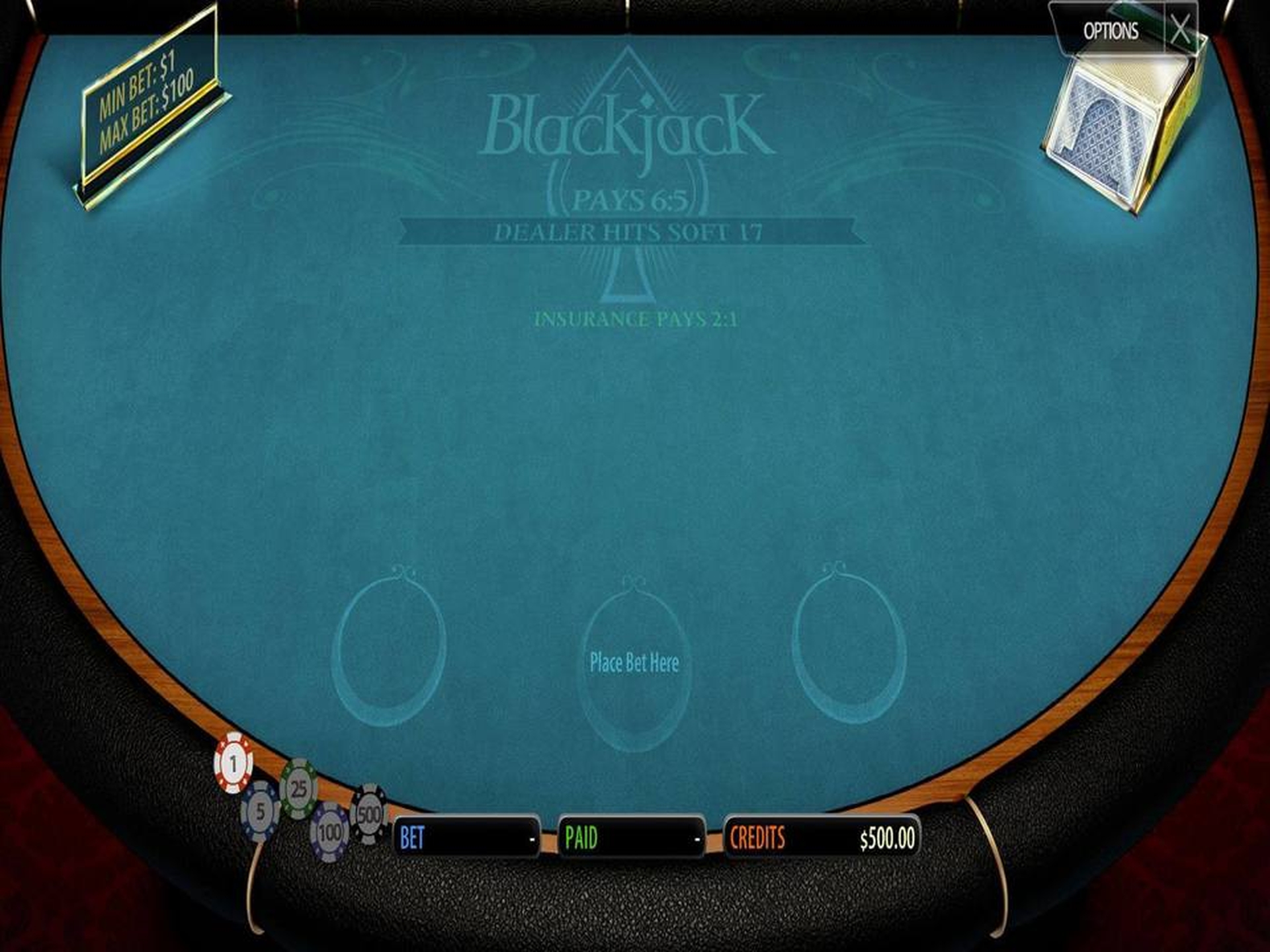The Blackjack (MultiSlot) Online Slot Demo Game by Multislot