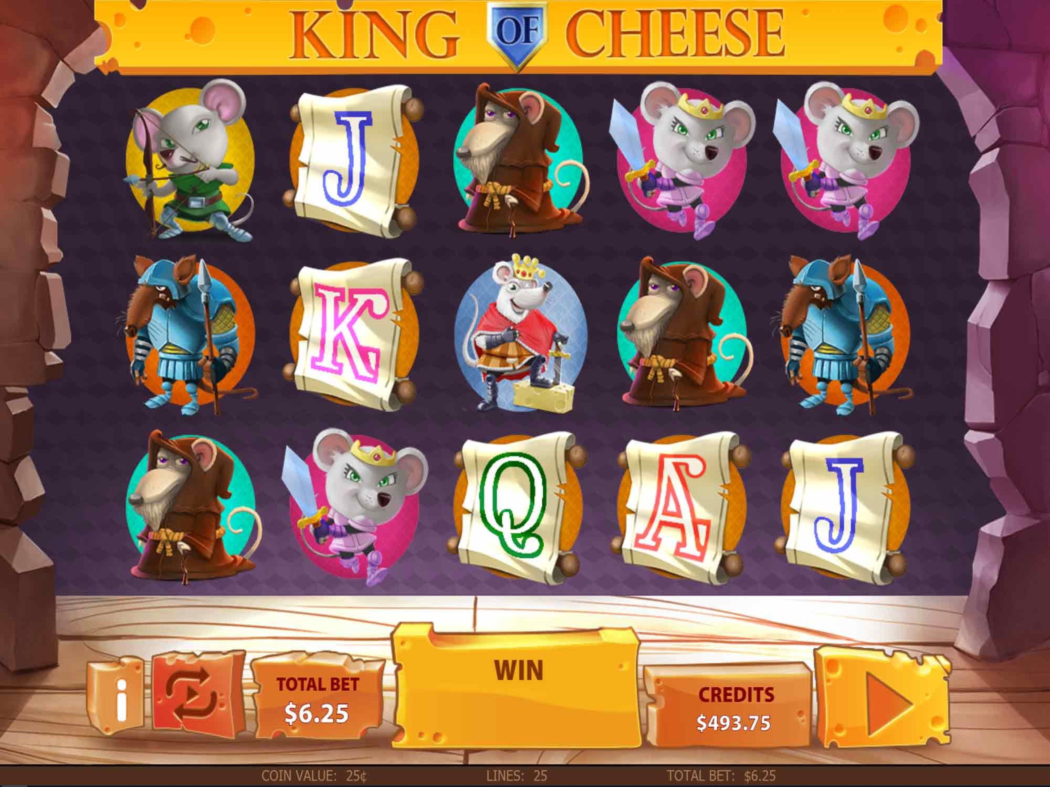 The King of Cheese Online Slot Demo Game by Multislot