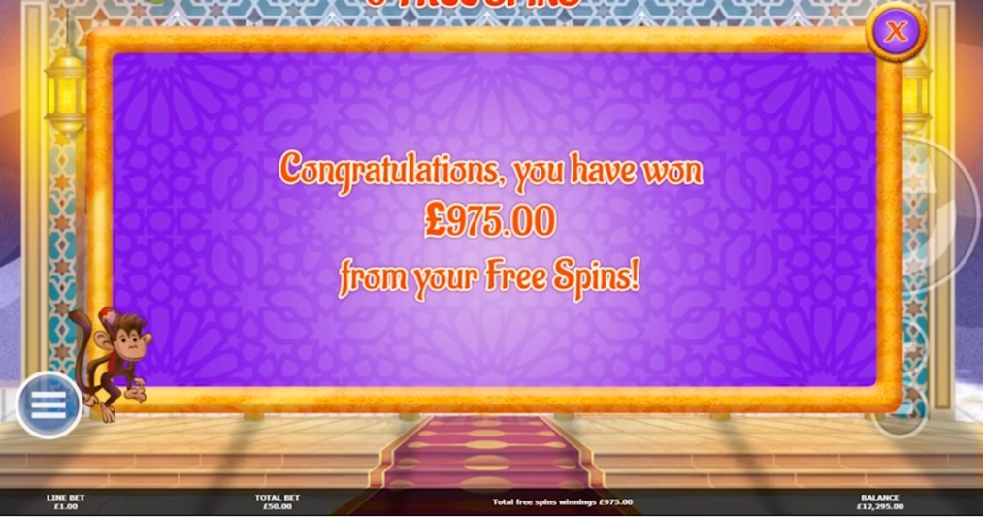 The A Ladd 'n a Lamp Online Slot Demo Game by Mutuel Play