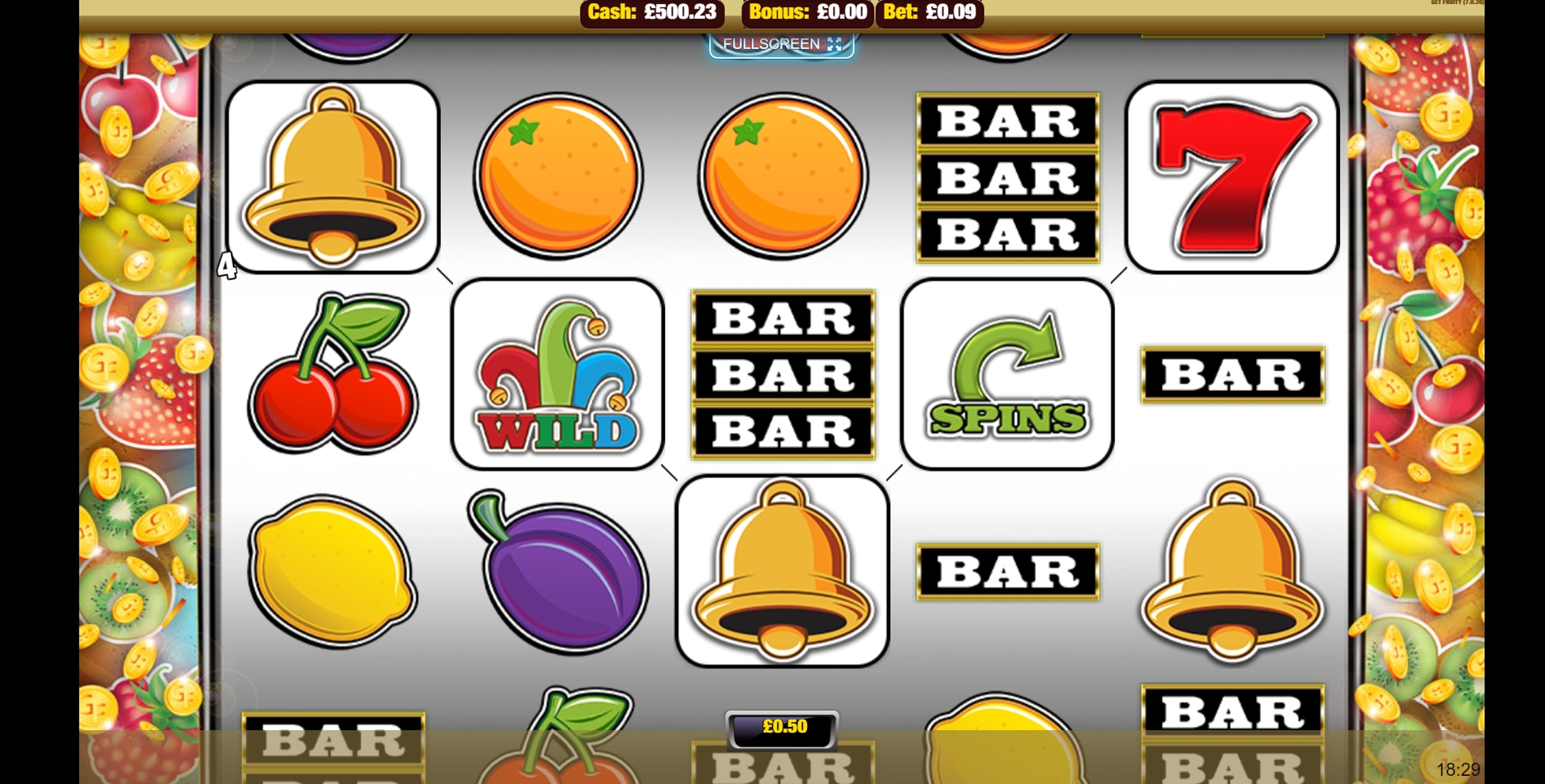 Win Money in Get Fruity Free Slot Game by Nektan