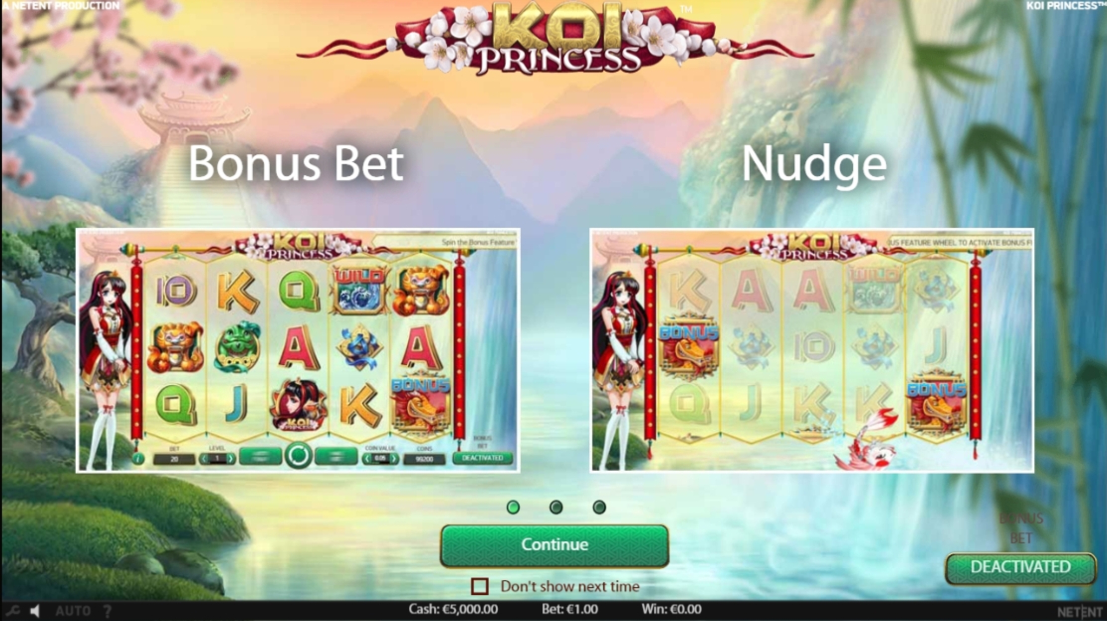Play Koi Princess Free Casino Slot Game by NetEnt