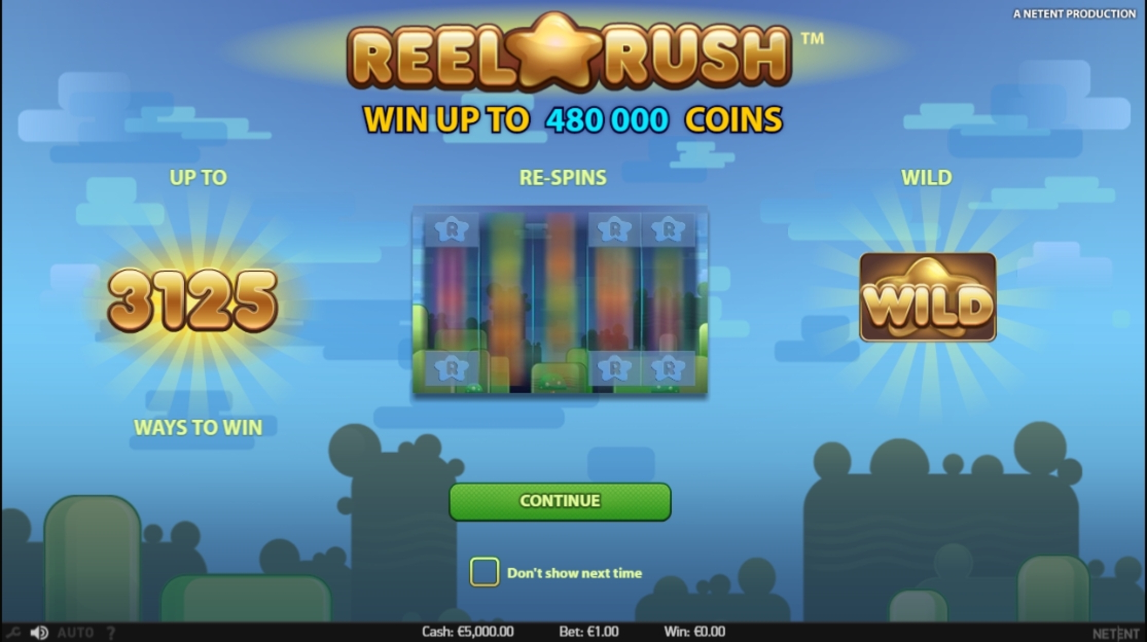 Play Reel Rush Free Casino Slot Game by NetEnt