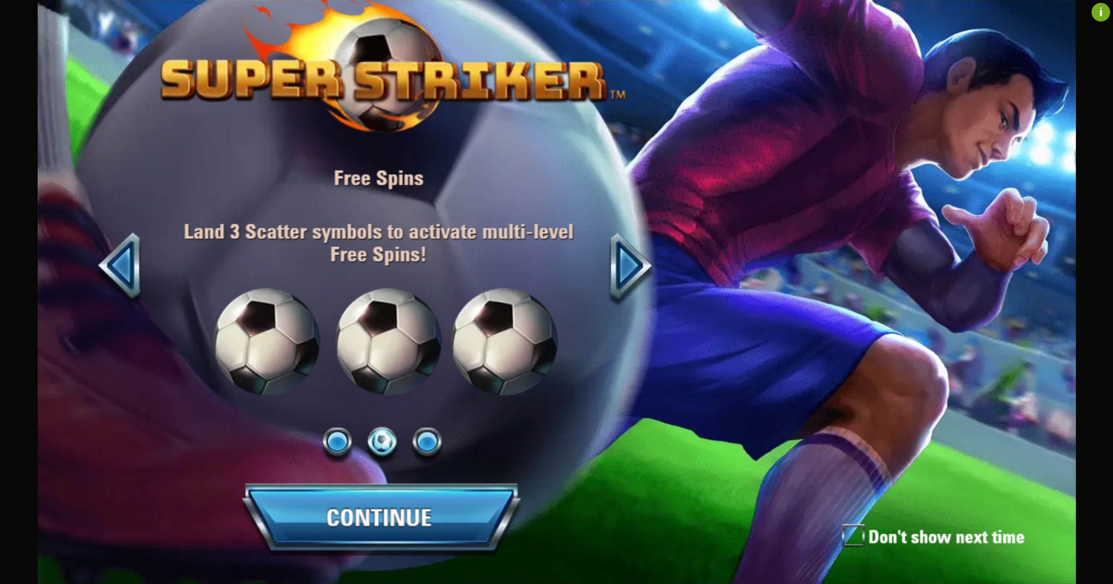 Play Super Striker Free Casino Slot Game by NetEnt
