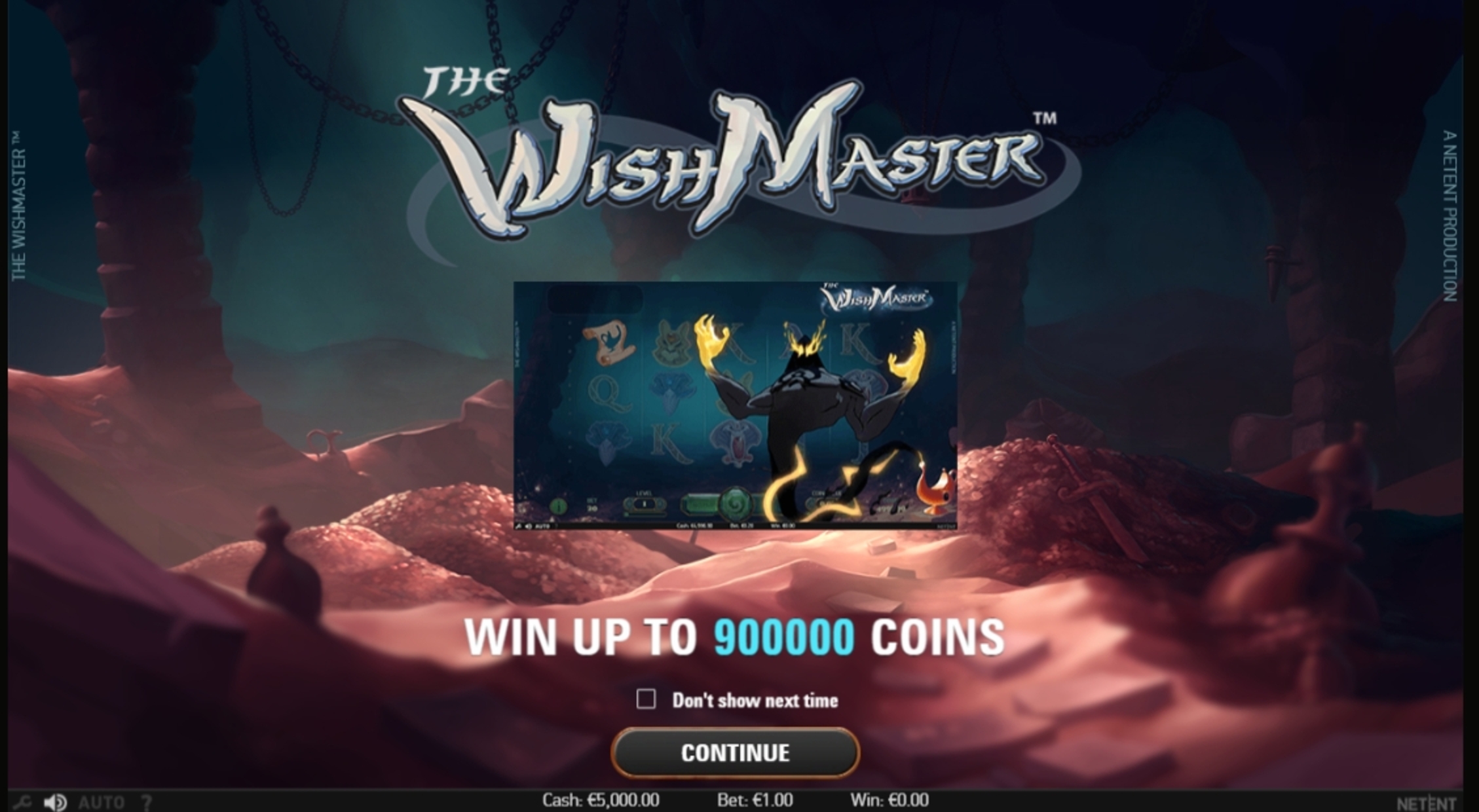Play The Wish Master Free Casino Slot Game by NetEnt