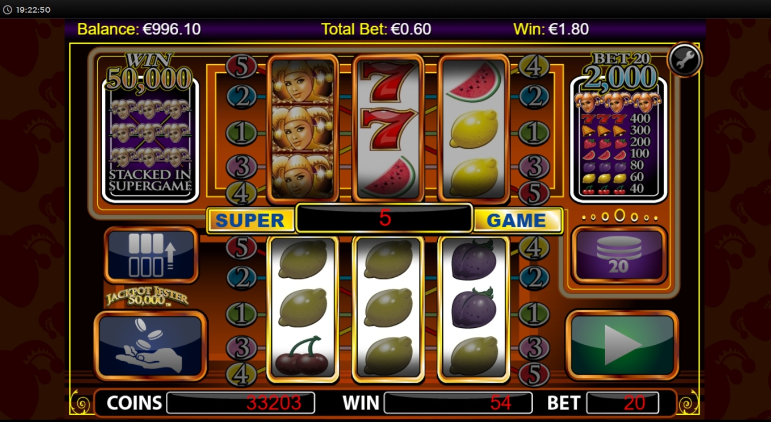 Win Money in Jackpot Jester 50k Free Slot Game by NextGen Gaming