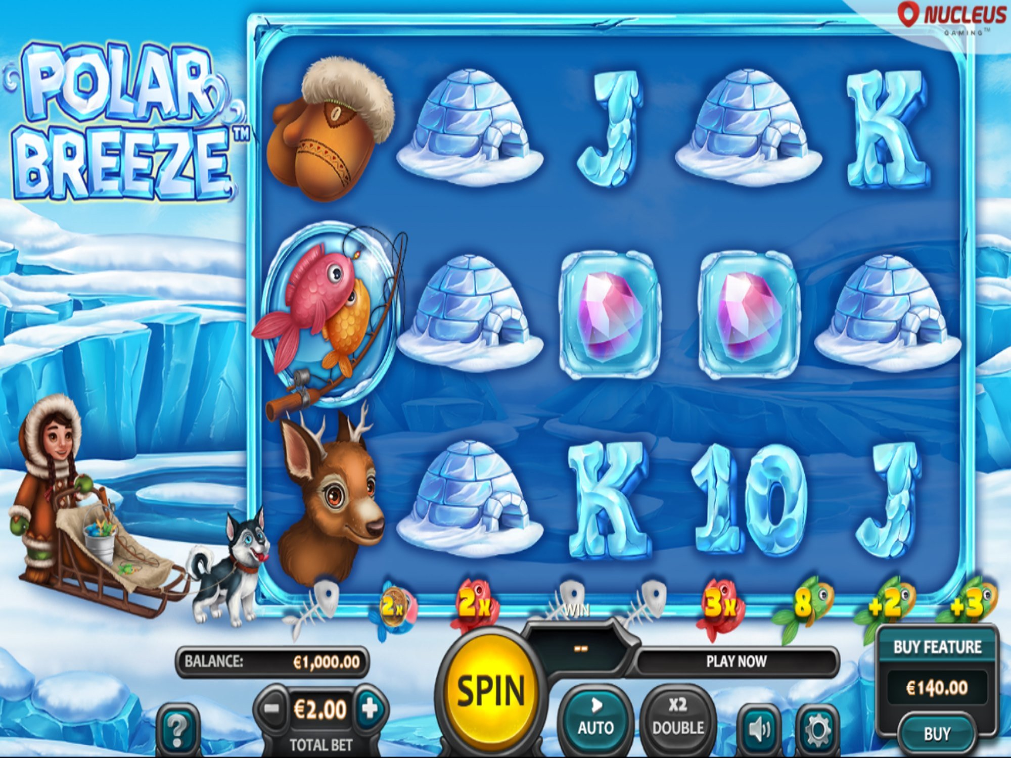 The Polar Breeze Online Slot Demo Game by Nucleus Gaming