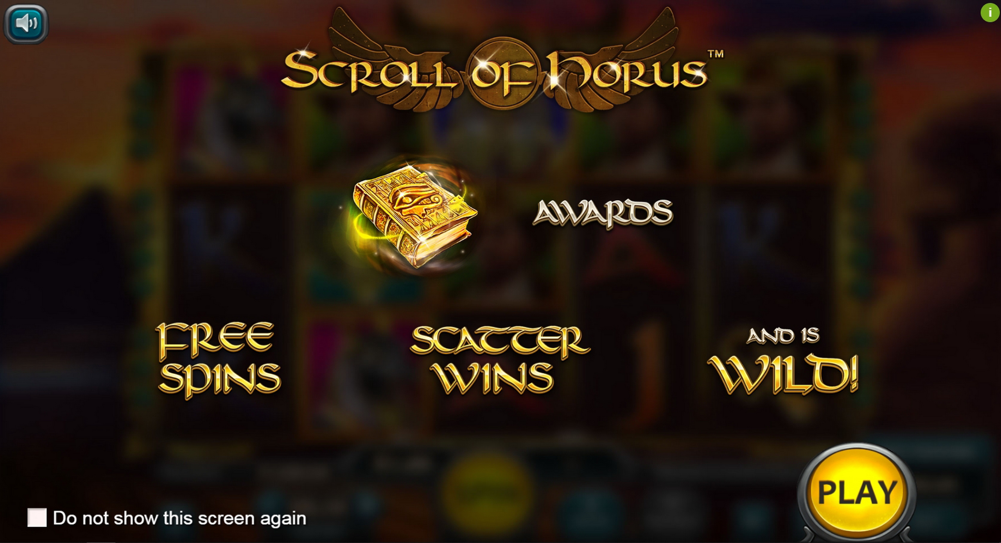 Play Scroll of Horus Free Casino Slot Game by Nucleus Gaming
