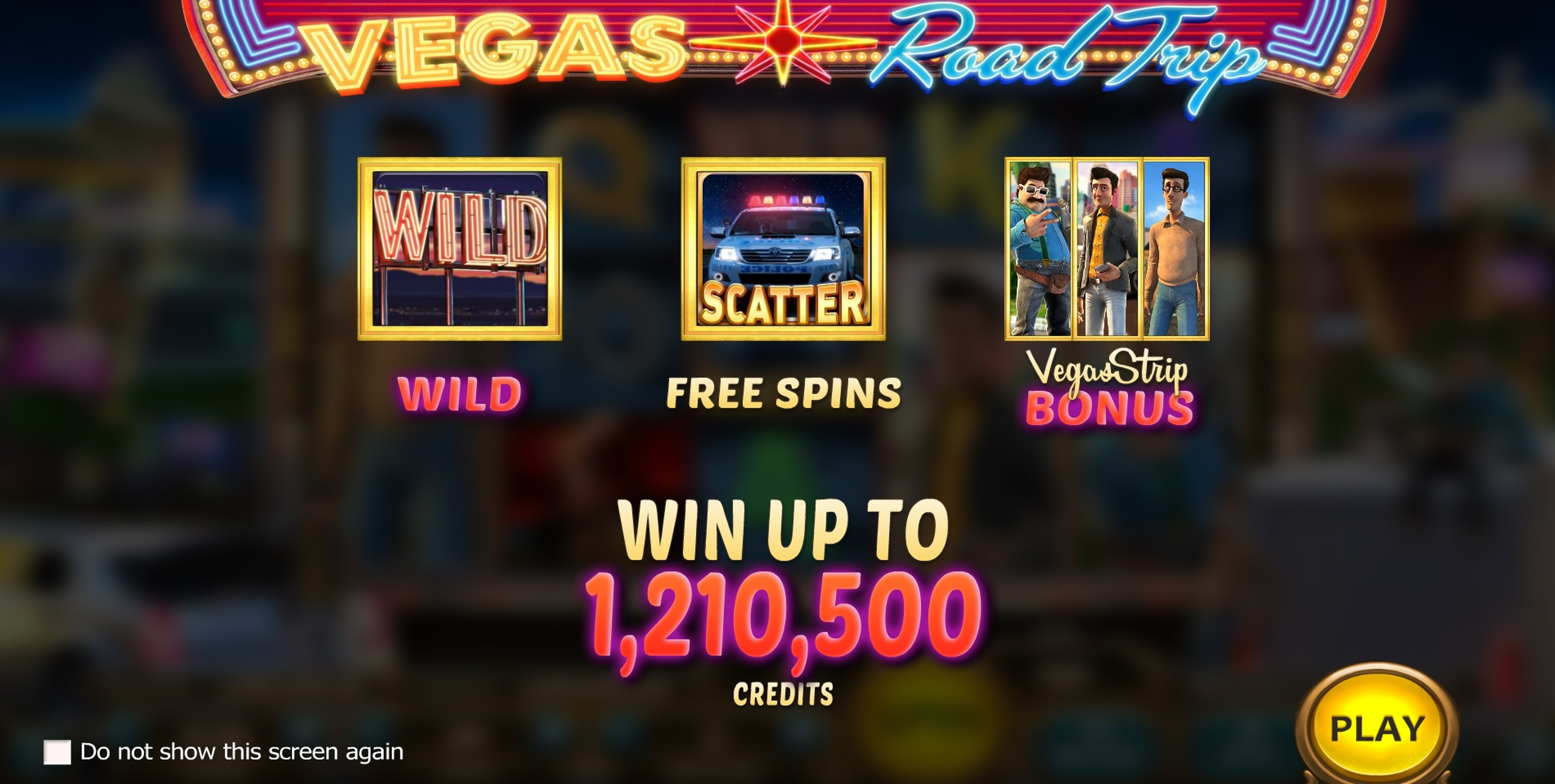 Play Vegas Road Trip Free Casino Slot Game by Nucleus Gaming