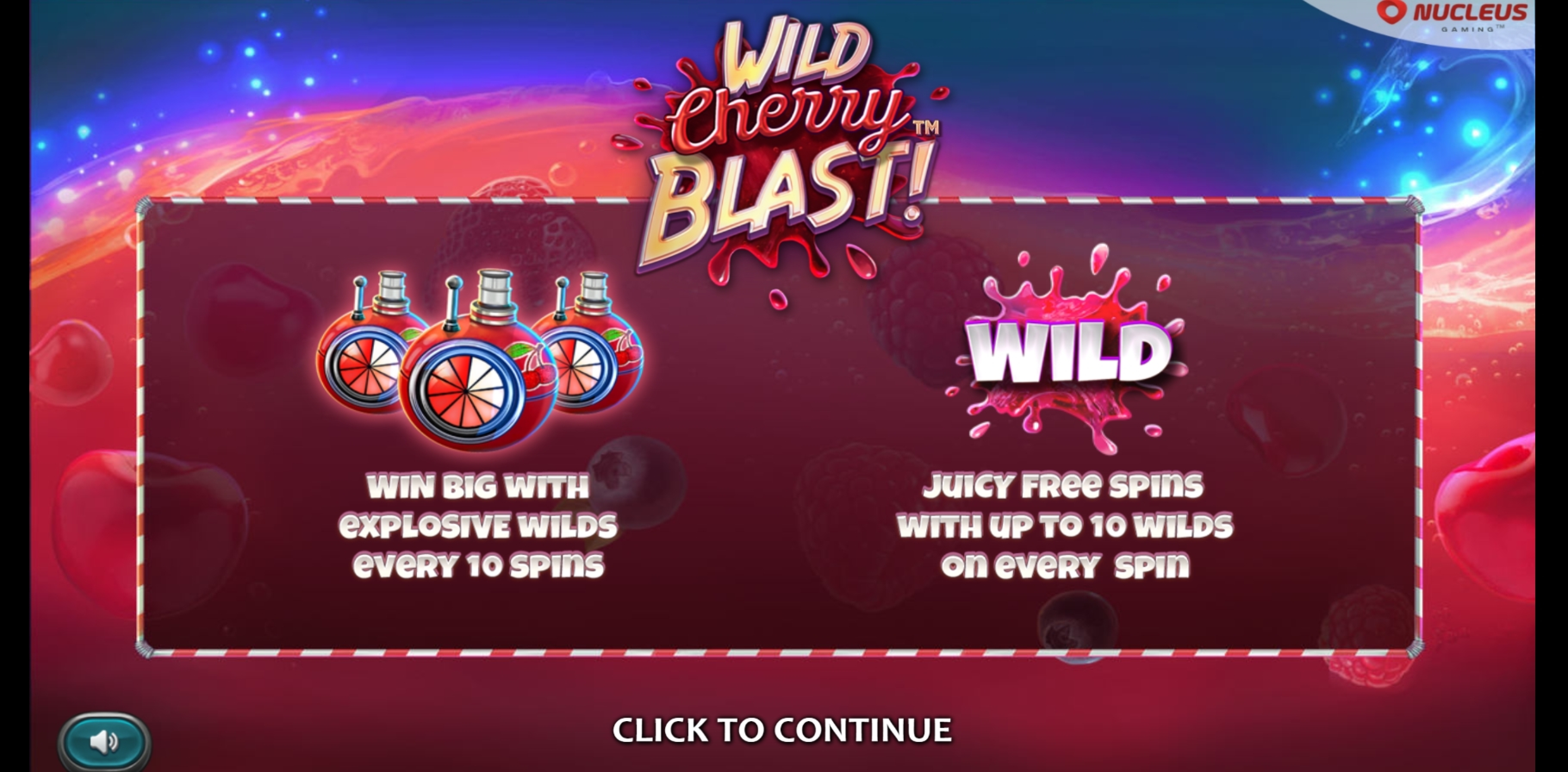 Play Wild Cherry Blast Free Casino Slot Game by Nucleus Gaming