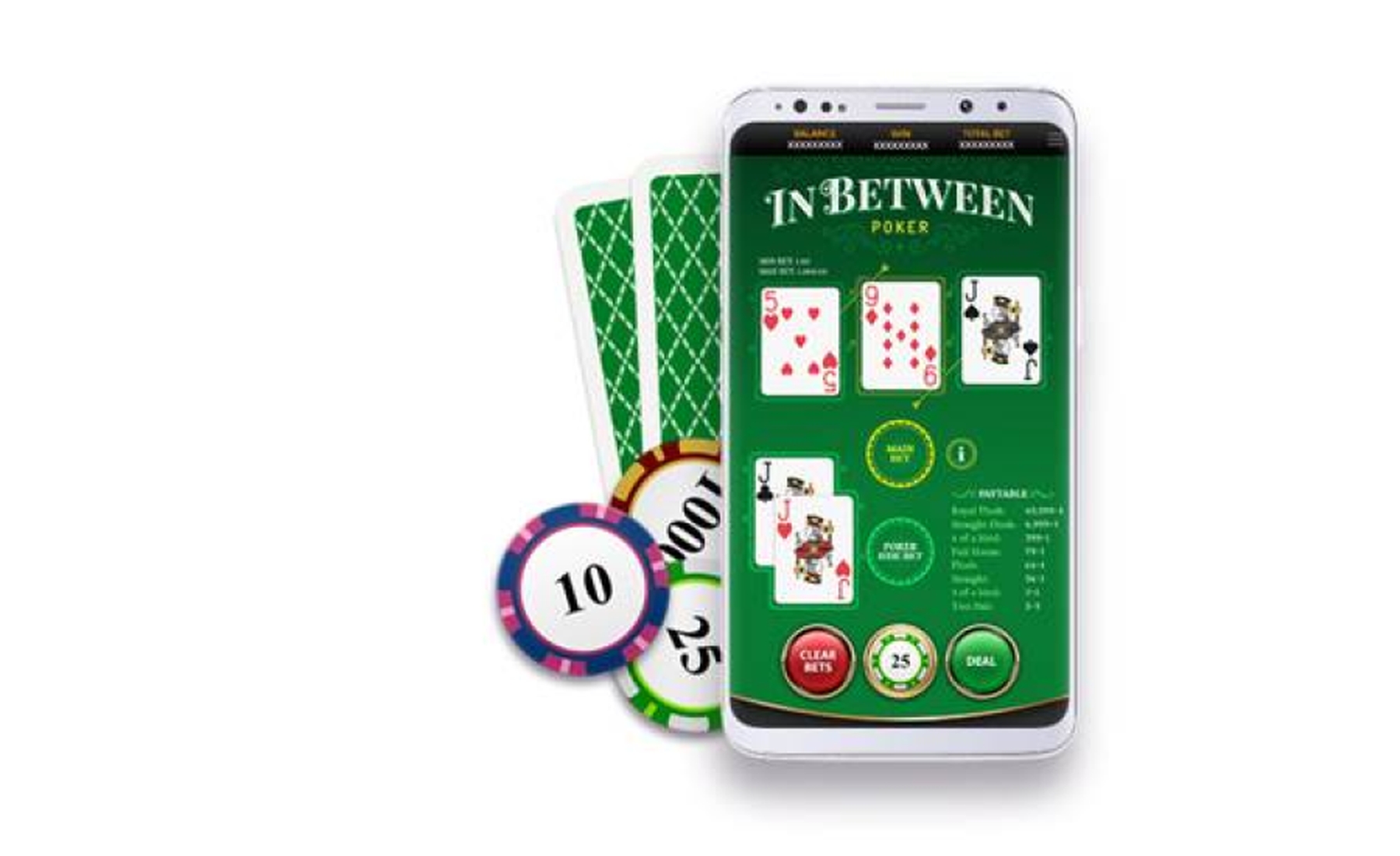 The In Between Poker Online Slot Demo Game by OneTouch