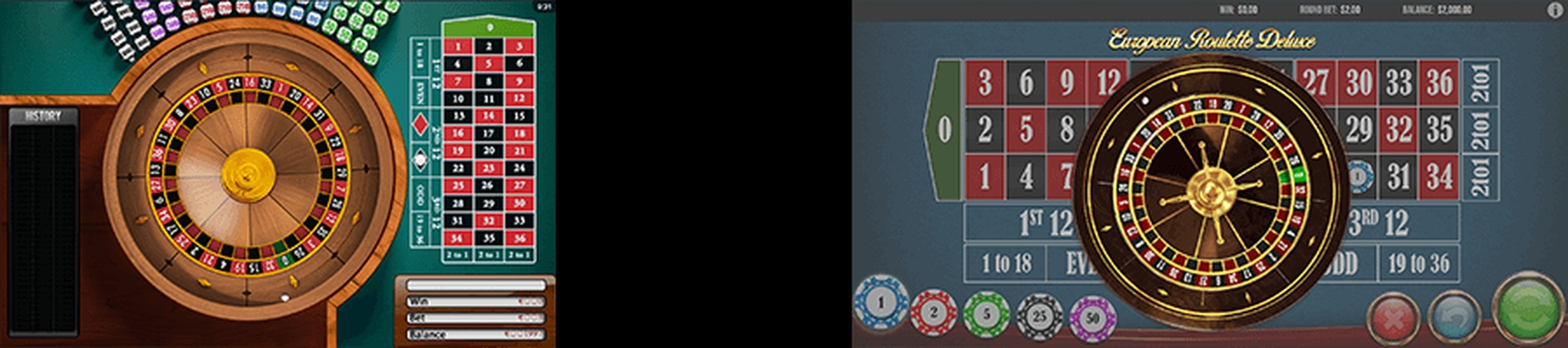 The European Roulette Deluxe Online Slot Demo Game by PariPlay