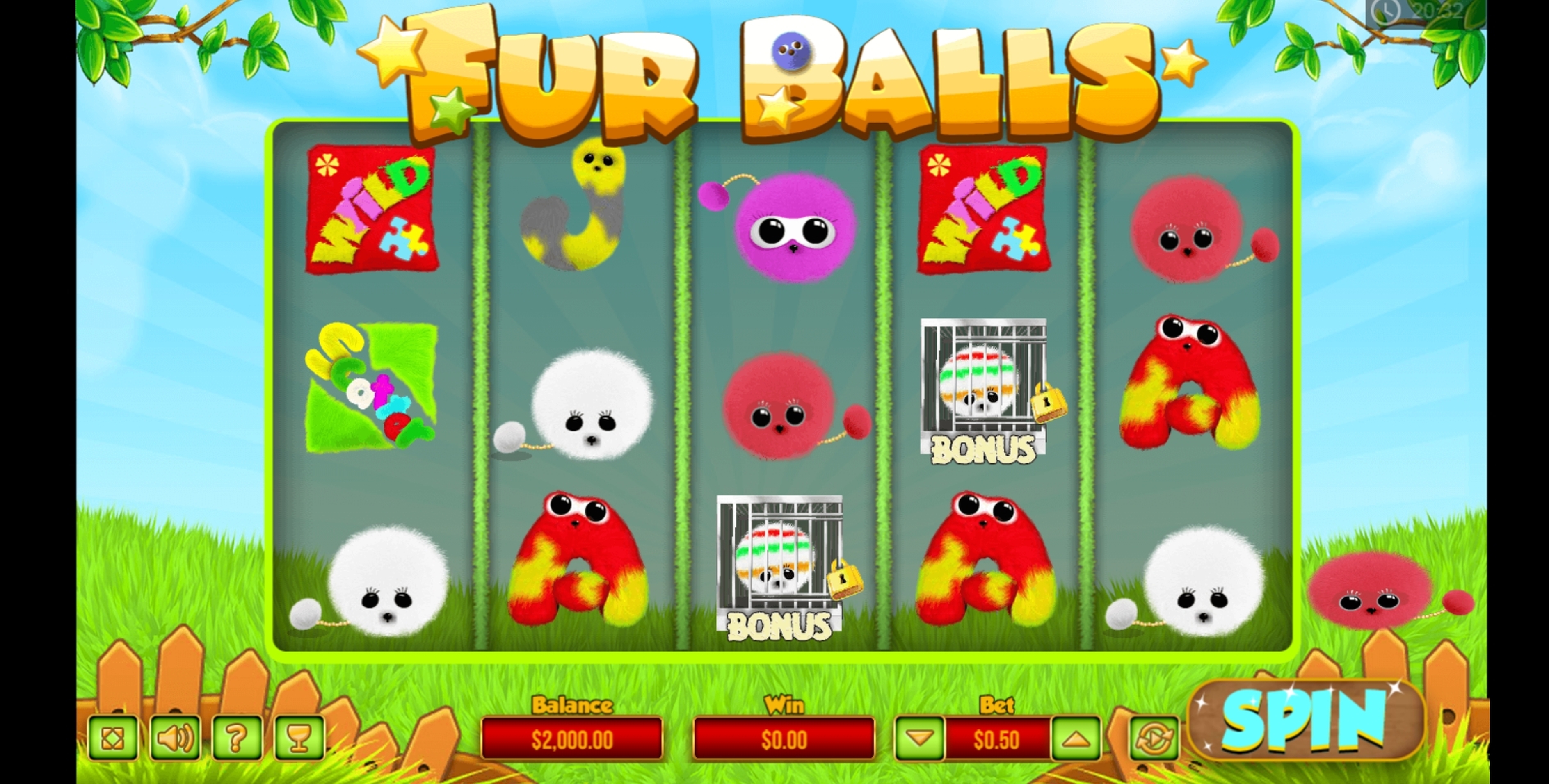 Reels in Fur Balls Slot Game by PariPlay