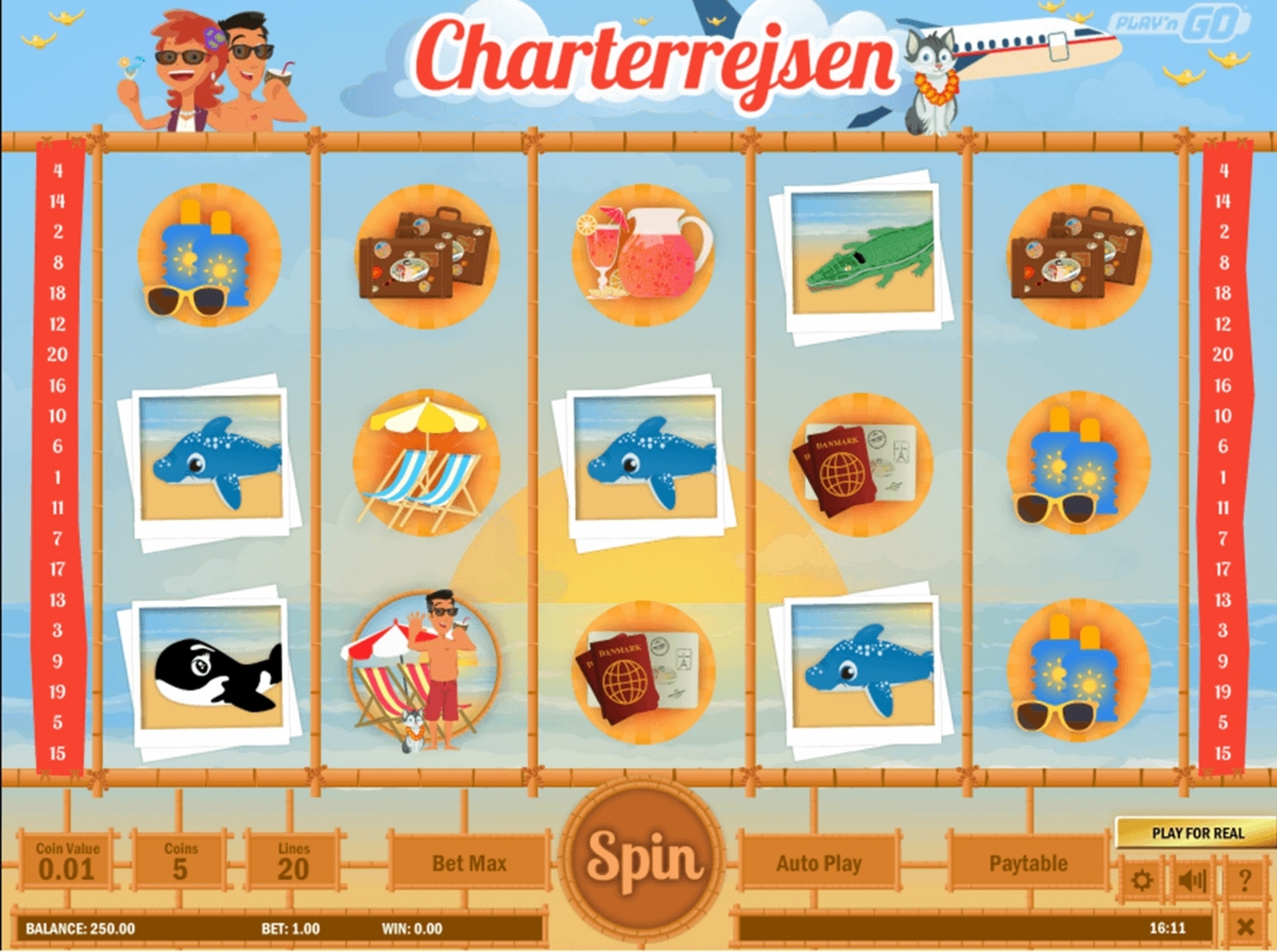 The Charterrejsen Online Slot Demo Game by Playn GO