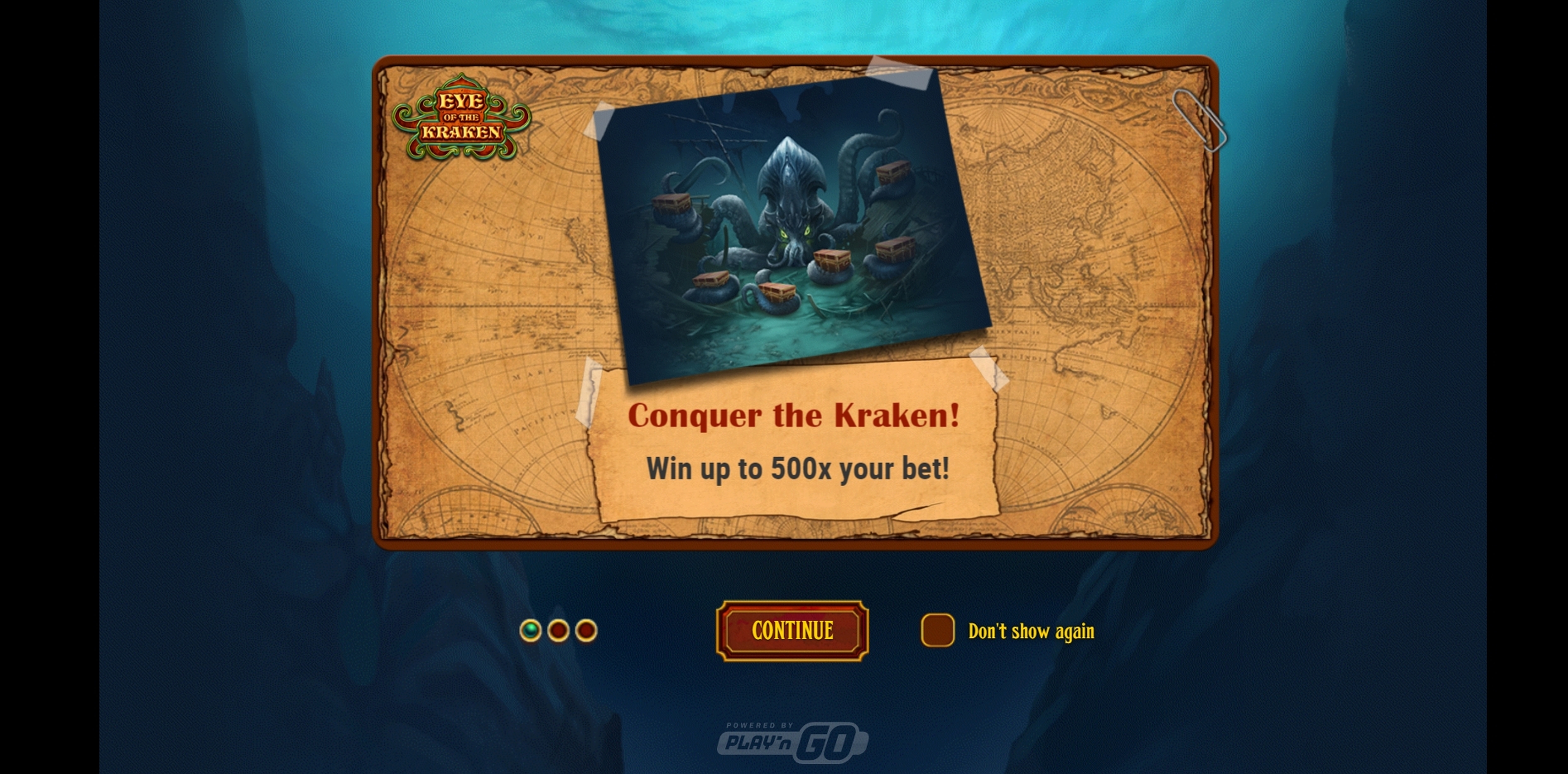 Play Eye of the Kraken Free Casino Slot Game by Playn GO